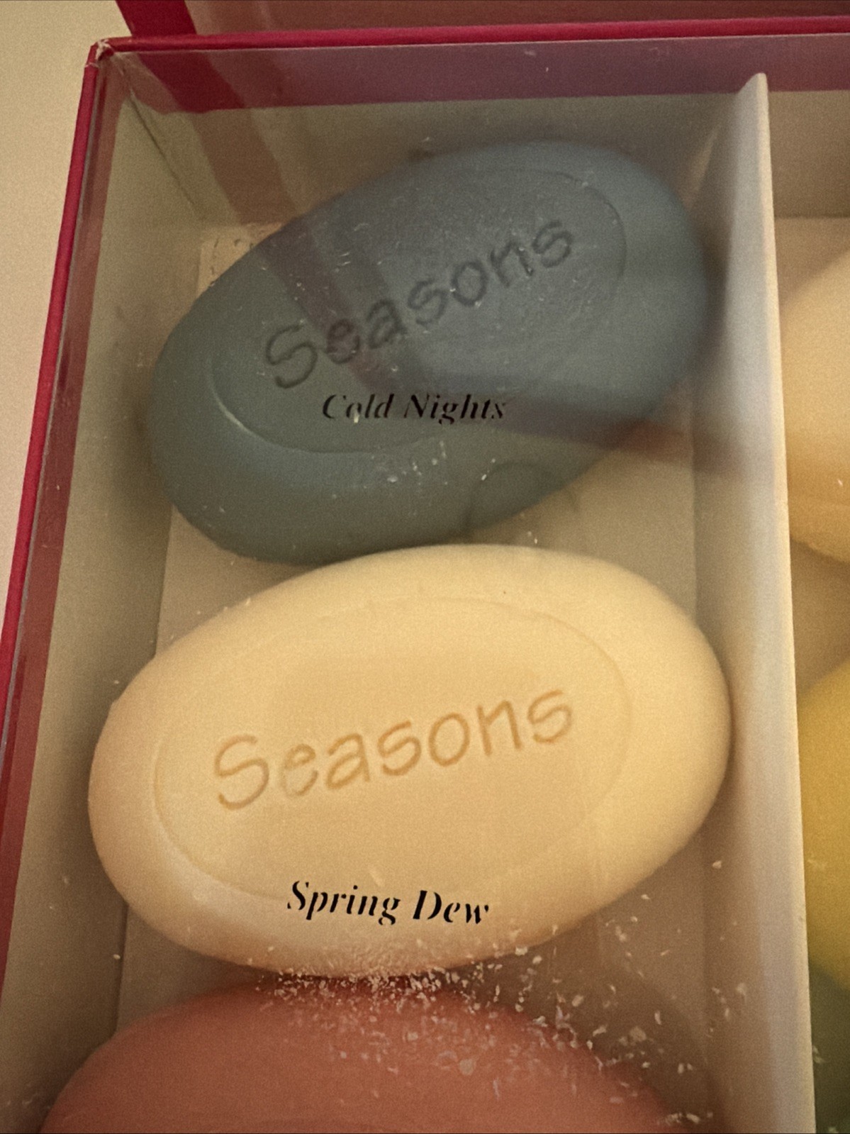 Soap For All Seasons, Set Of 12 3.5 Ounce Bars Assorted Scents Made In Usa