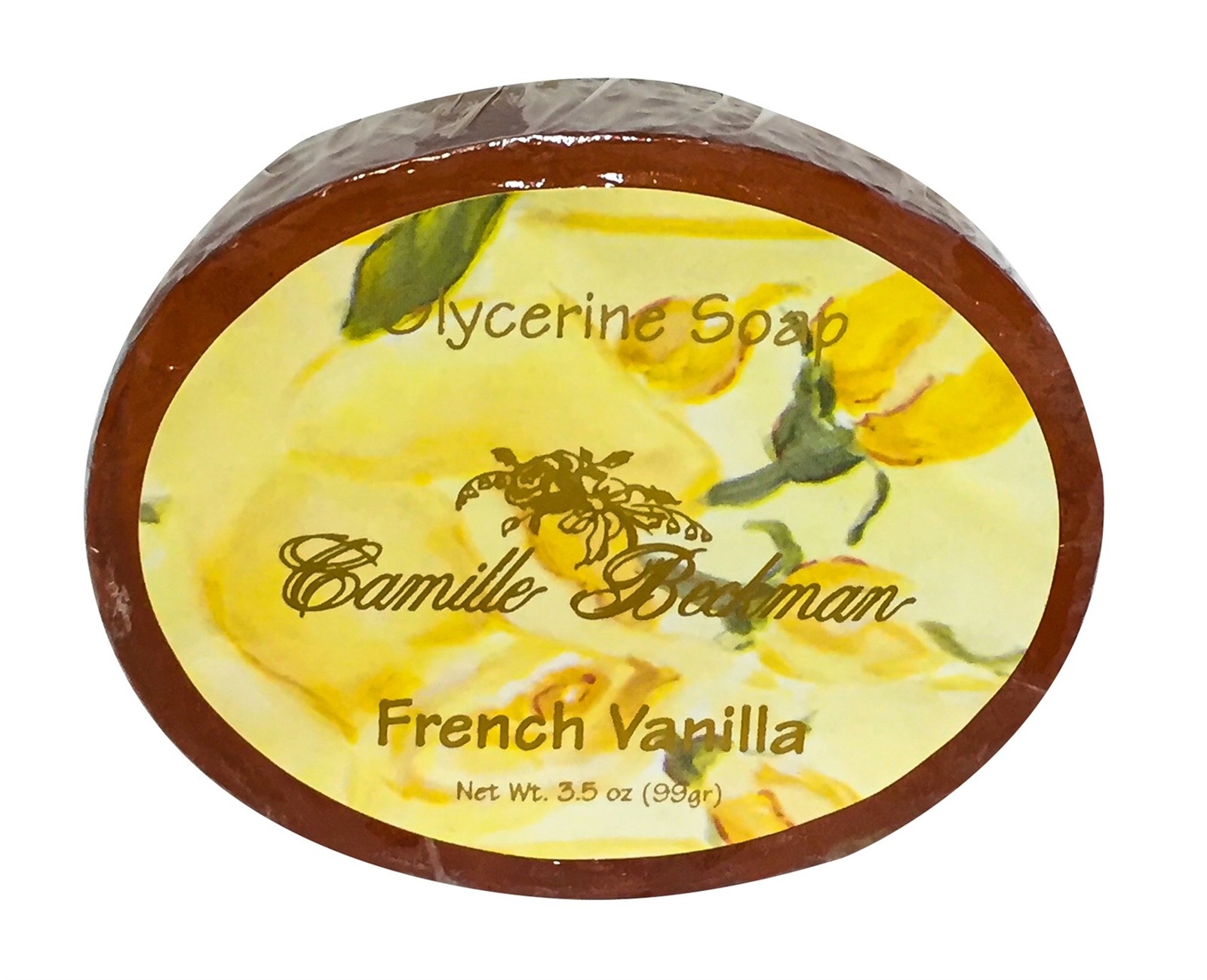 Camille Beckman Glycerine Bar Soap 3.5 oz – French Vanilla Scent