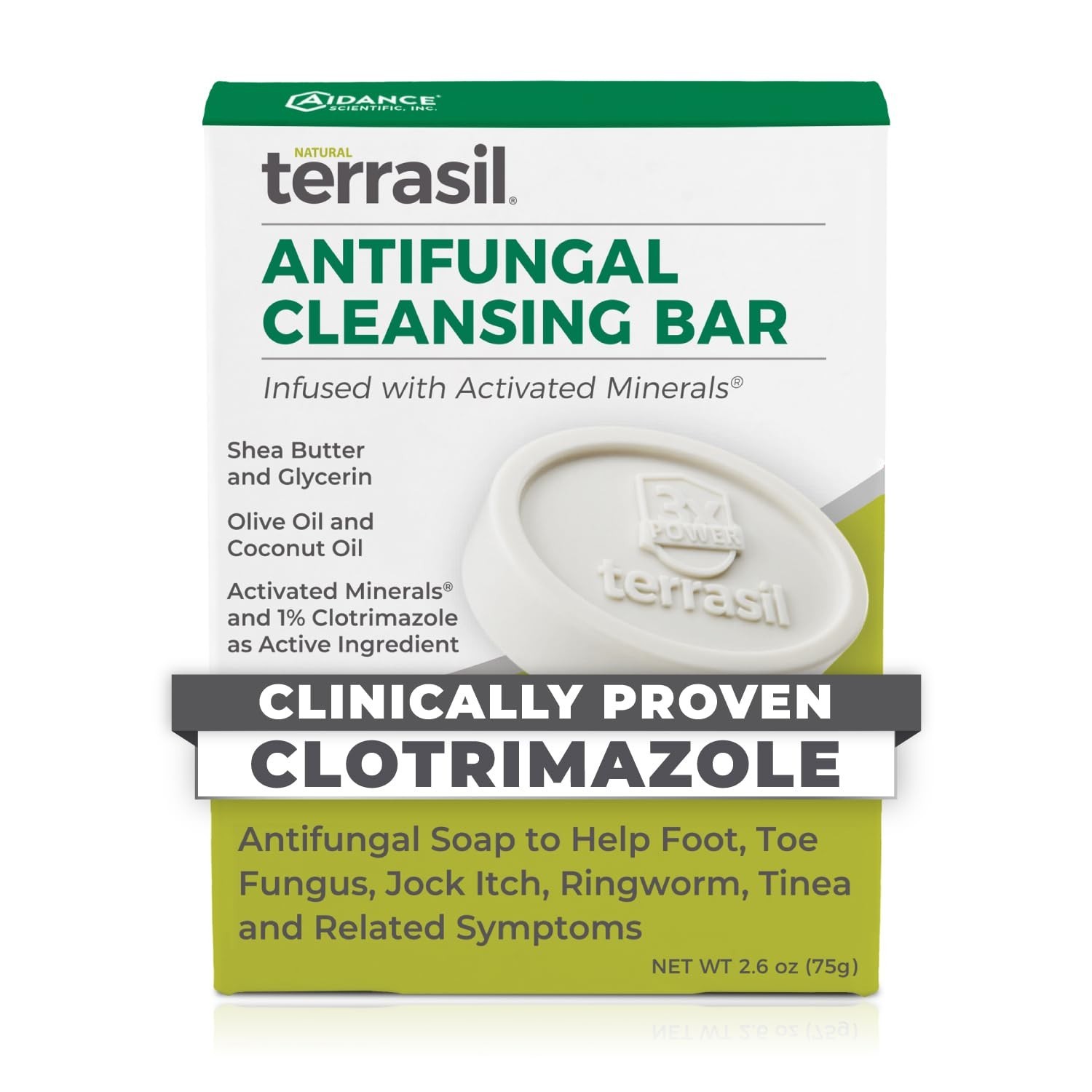 Antifungal Soap for Jock Itch, Athlete’s Foot, Yeast Infection & Ringworm – 75g