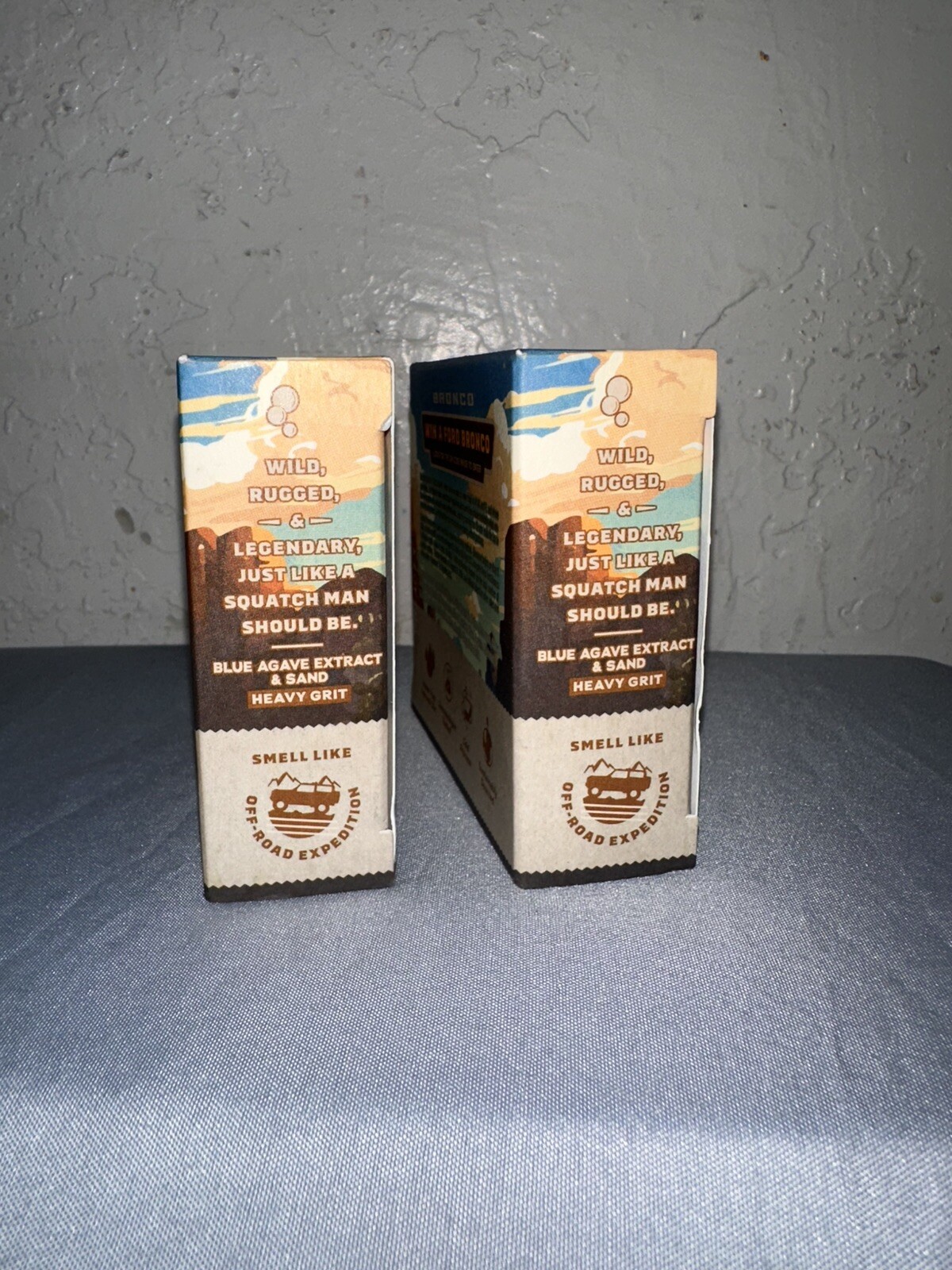 Dr. Squatch – Bronco Bricc- Men’s Natural Soap – 5 Oz Heavy Grit – Pack Of 2
