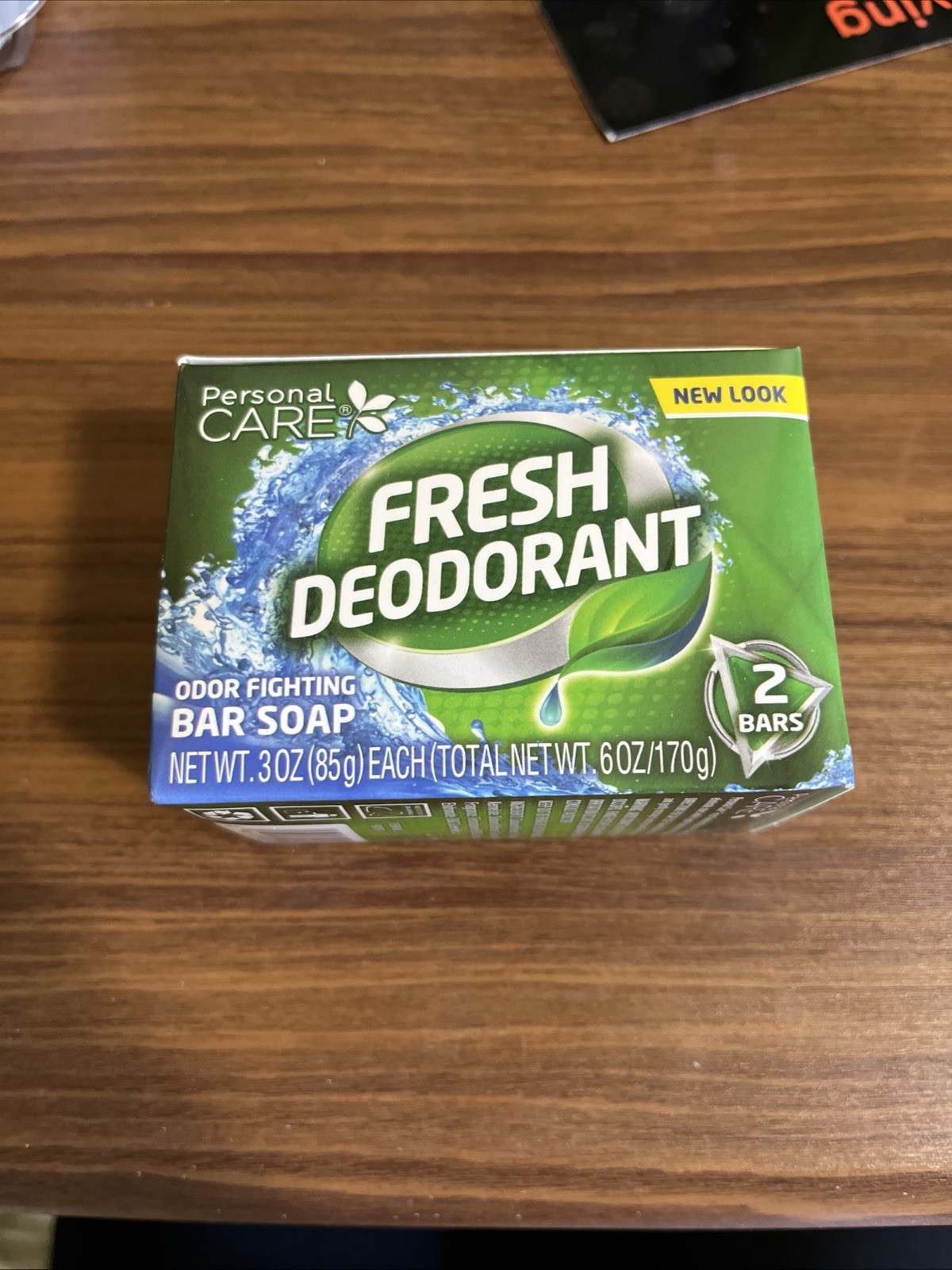 Personal Care Fresh Deodorant Soap 3 oz – 2 bars