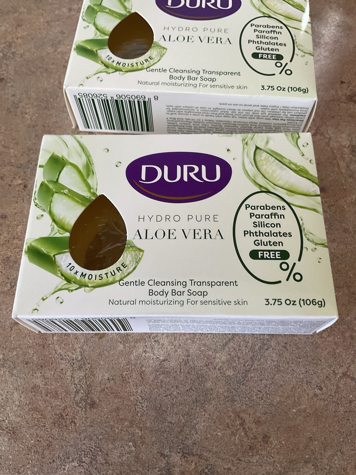 Duru Hydropure Aloe Vera Lot Of 2 Soap New