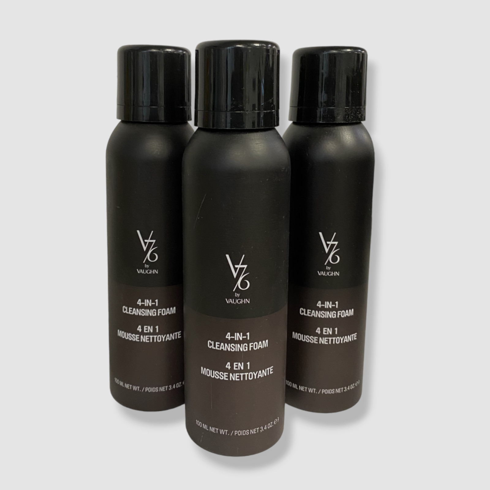 $57 V76 by Vaughn Men’s 4-in-1 Cleansing Foam 3-Piece | 3.4 Oz