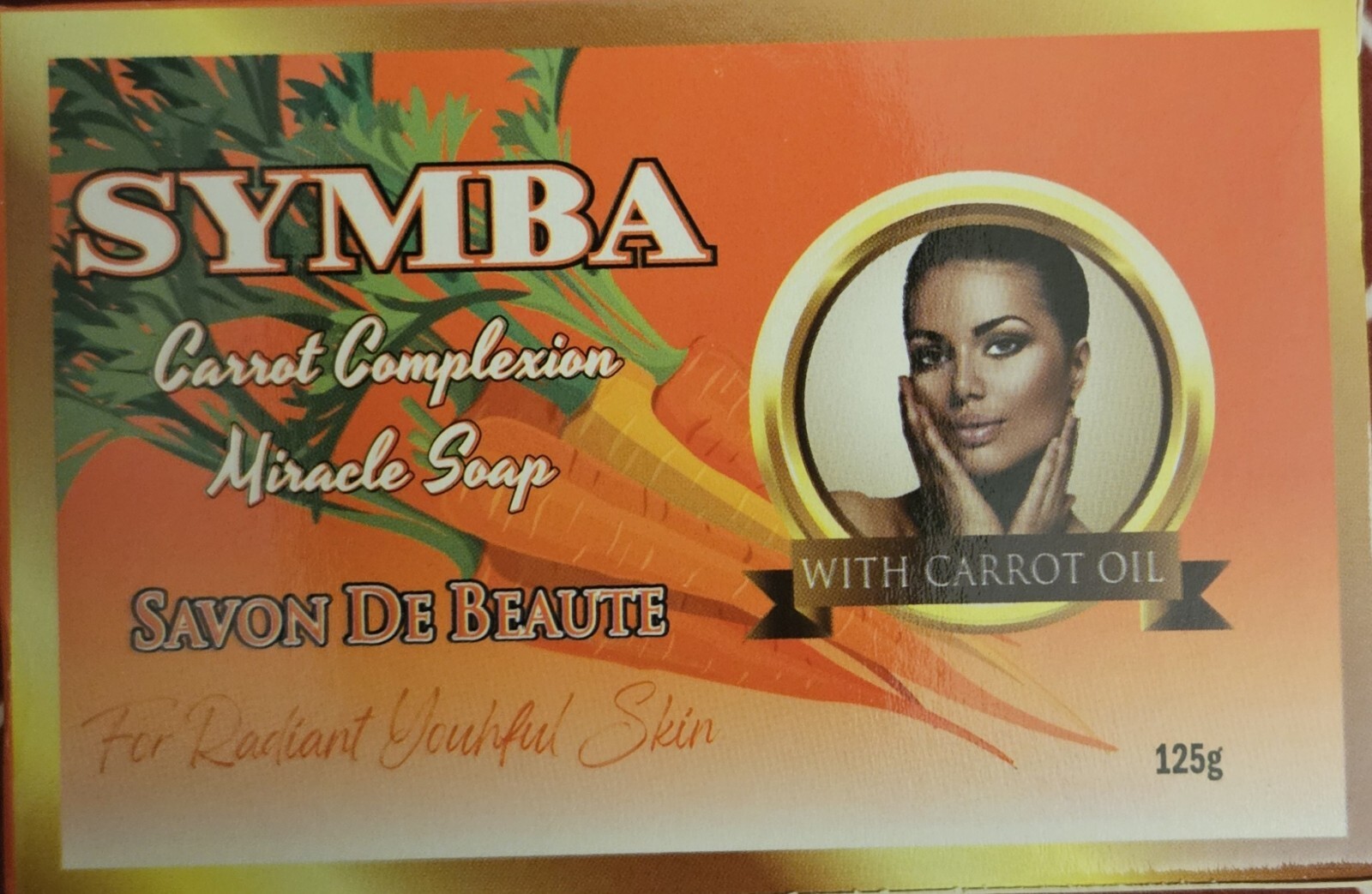 4 Pack Symba Carrot Complexion Bar Soap
