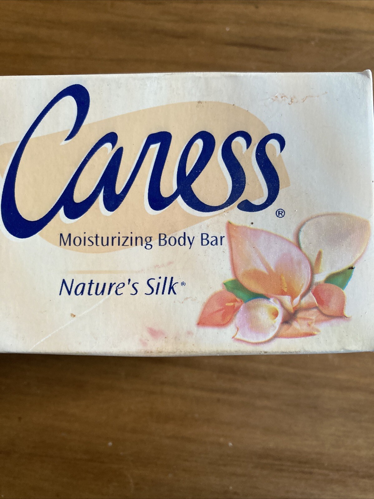 2 Pack VINTAGE 2001 Caress Moisturizing Body Bar Soap Nature’s Silk 4.75 oz each