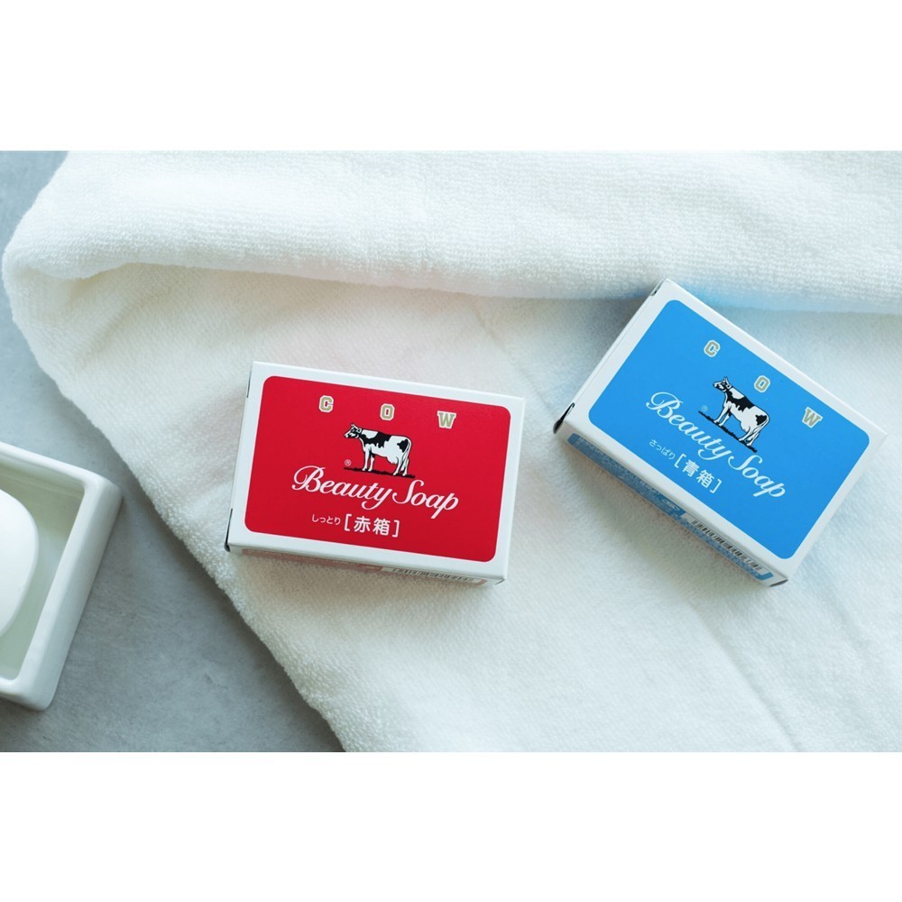Cow Brand, Japanese Bar Soap, Blue Box, 85g x 6pcs (Pack of 1)