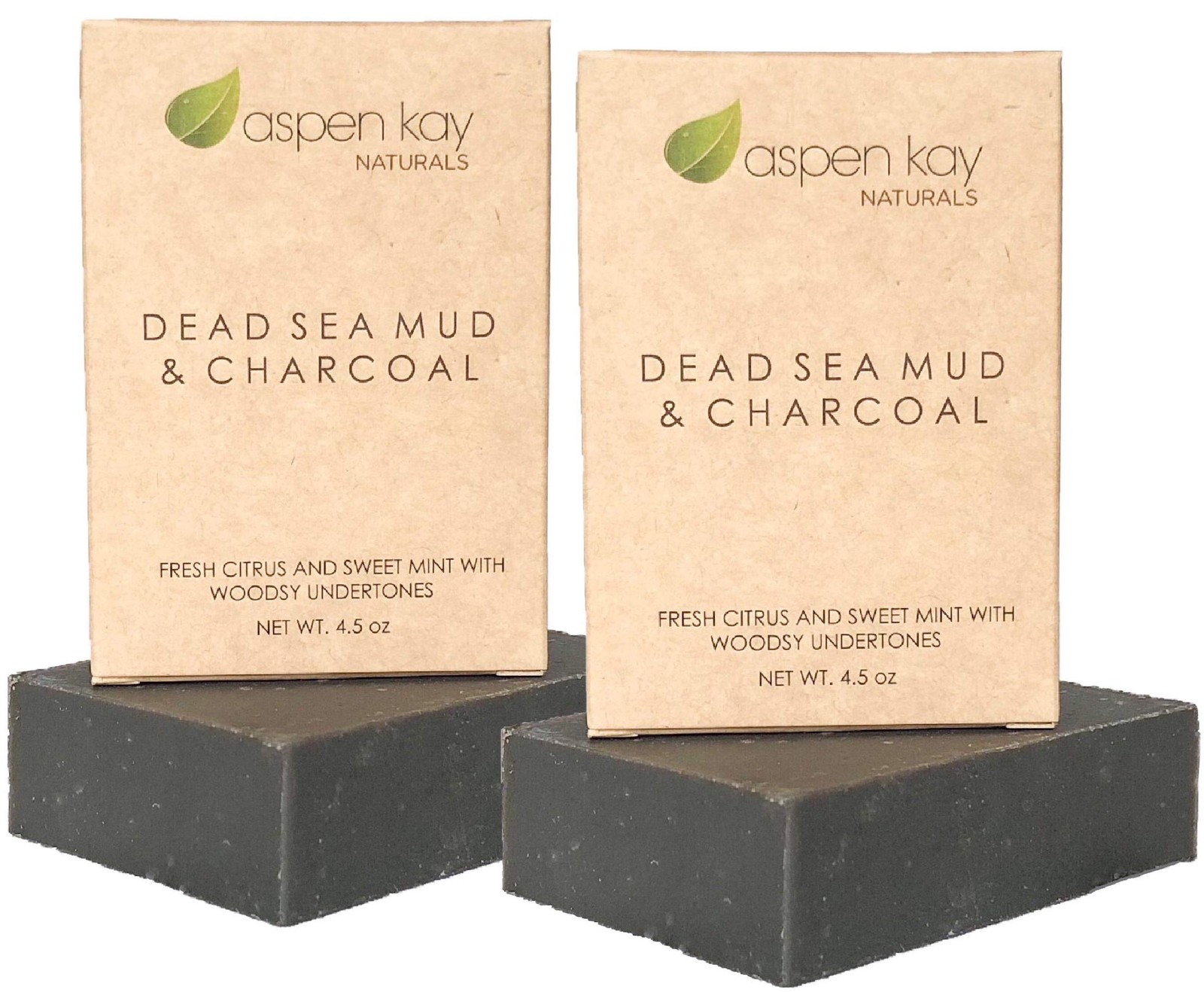Dead Sea Mud & Soap & Body, Handmade, Cold Process. 2 Pack