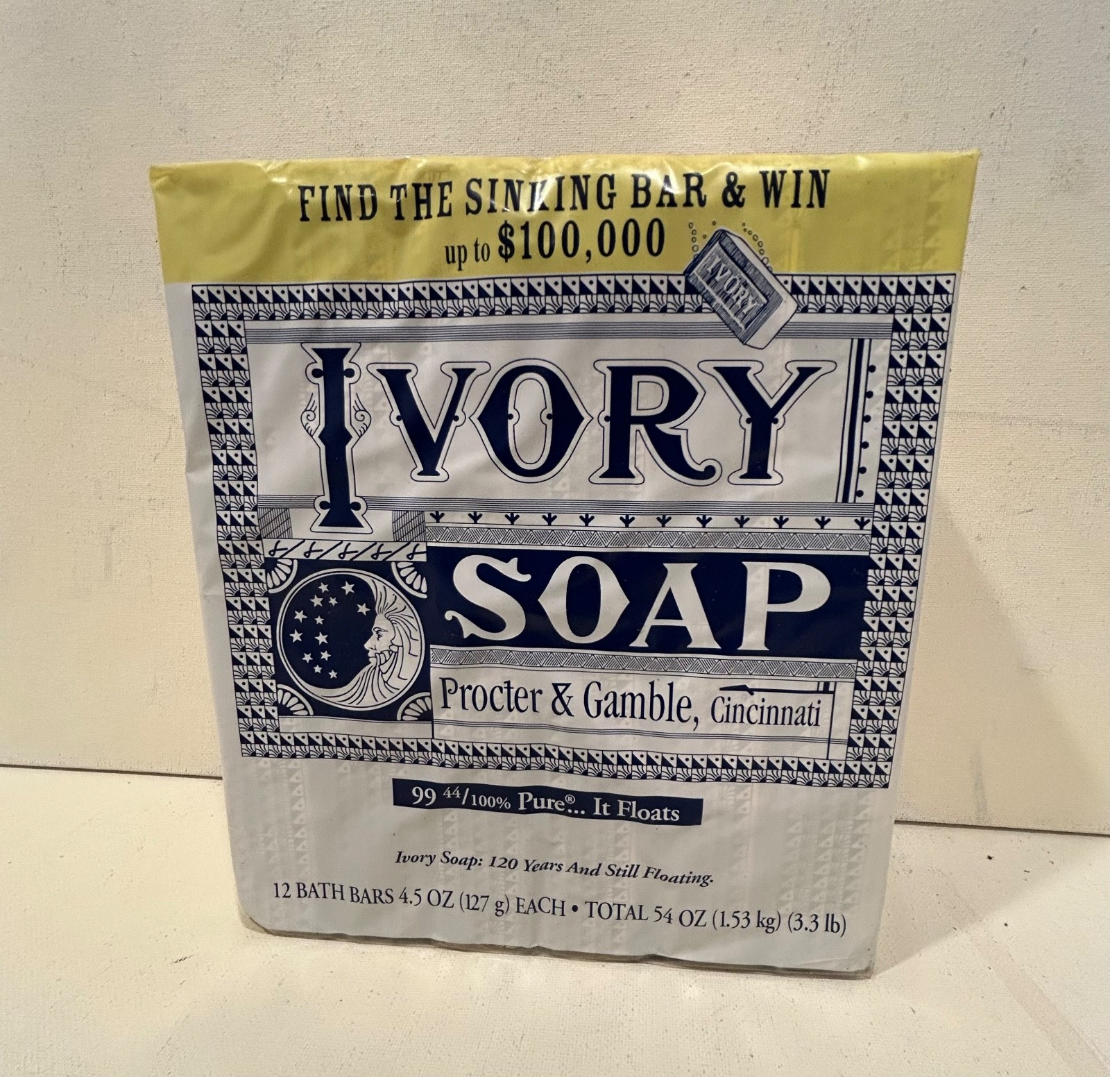 Vintage Ivory Soap Bars – 12 pack (sealed) – Commemorative Wrap – P & G