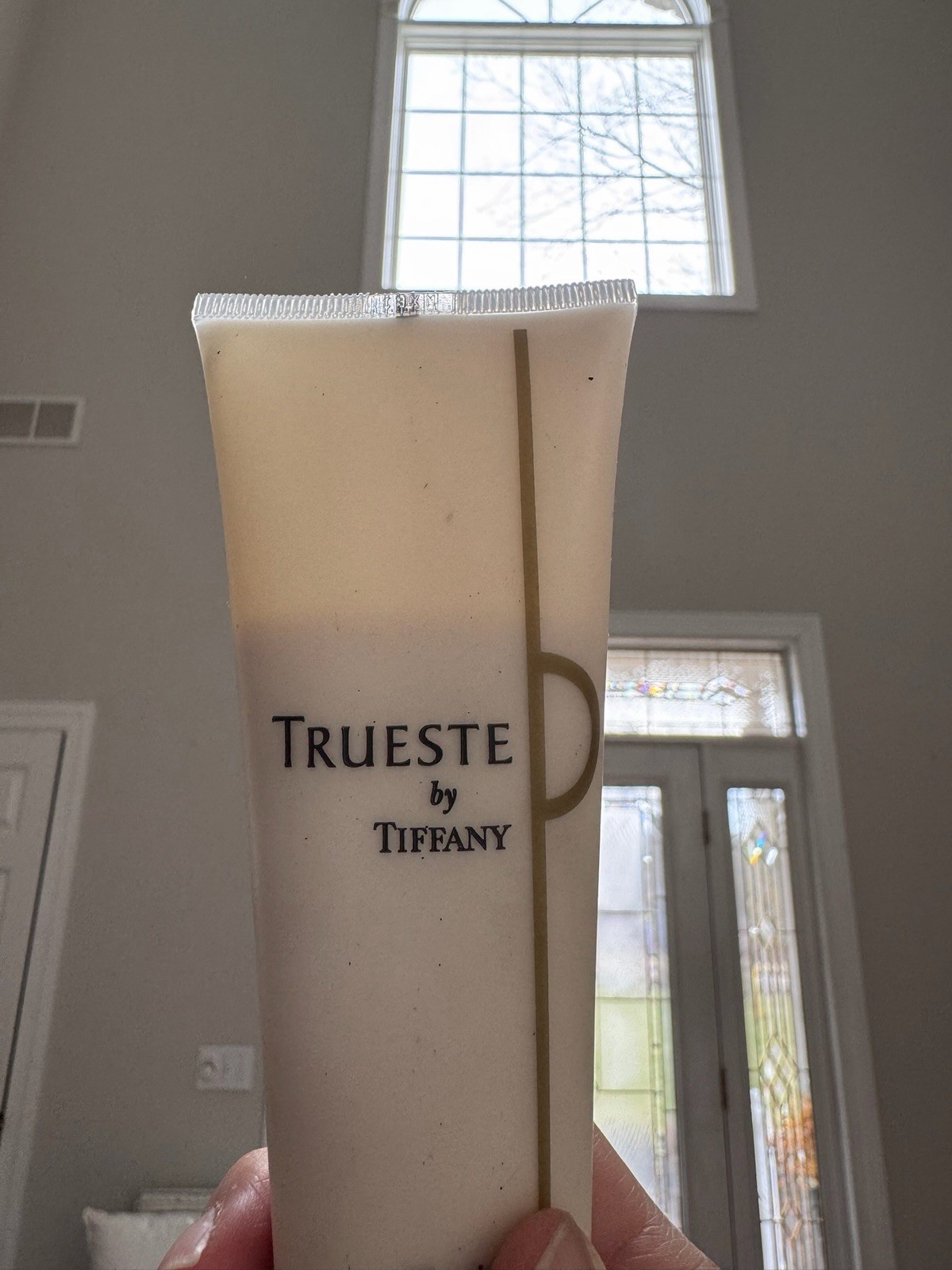 VTG Tiffany & Co. Trueste Silkening Body Voile Lotion & Green Case 80% Full