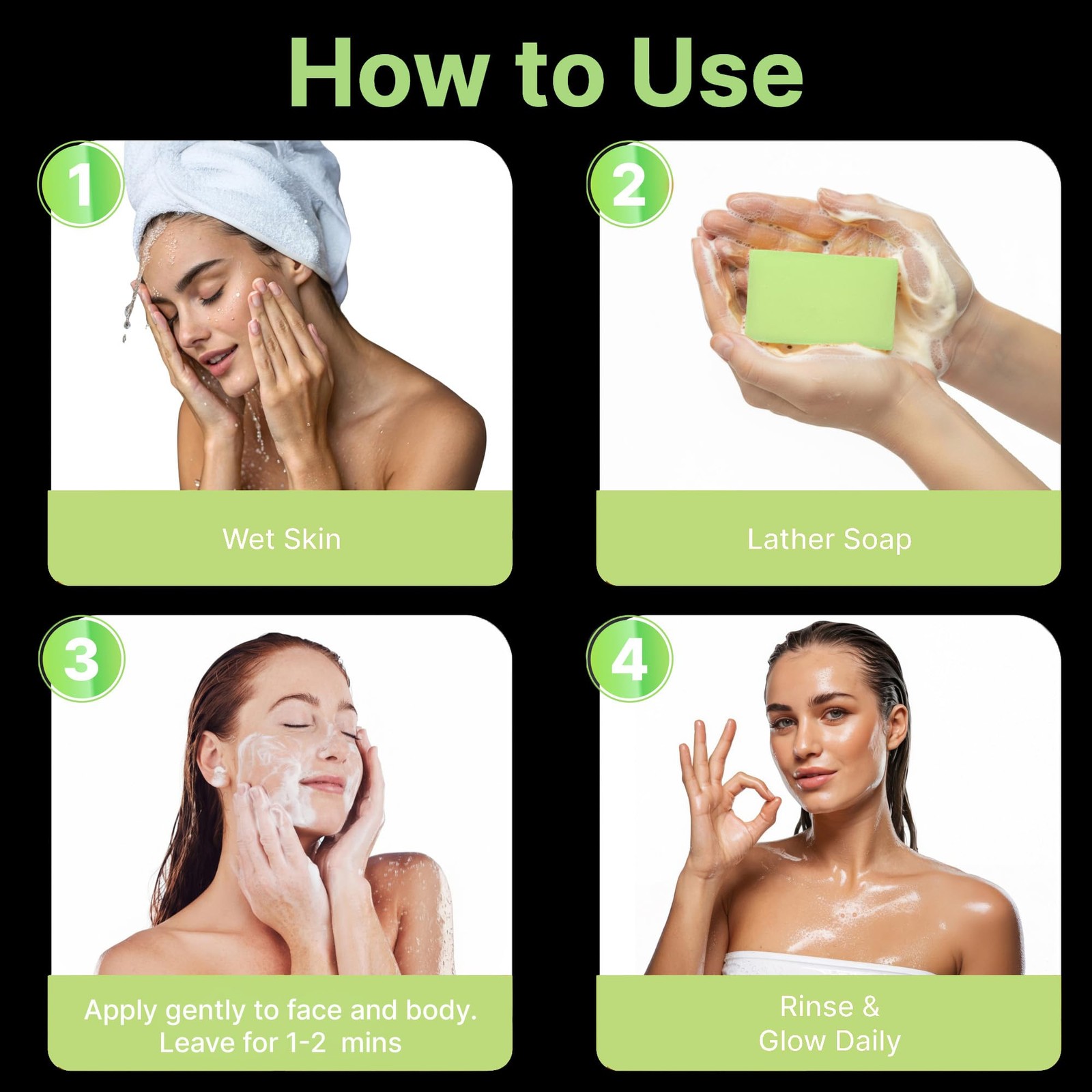 Tea Tree Oil & Vitamin E Soap Bar – Advanced Deep Cleansing, Exfoliation & Pr…
