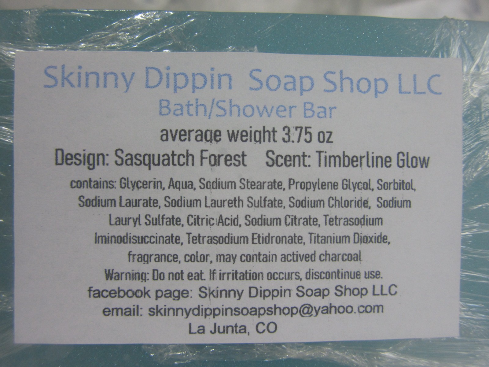 glycerin soaps handcrafted “UFO/Sasquatch” 2 different scents