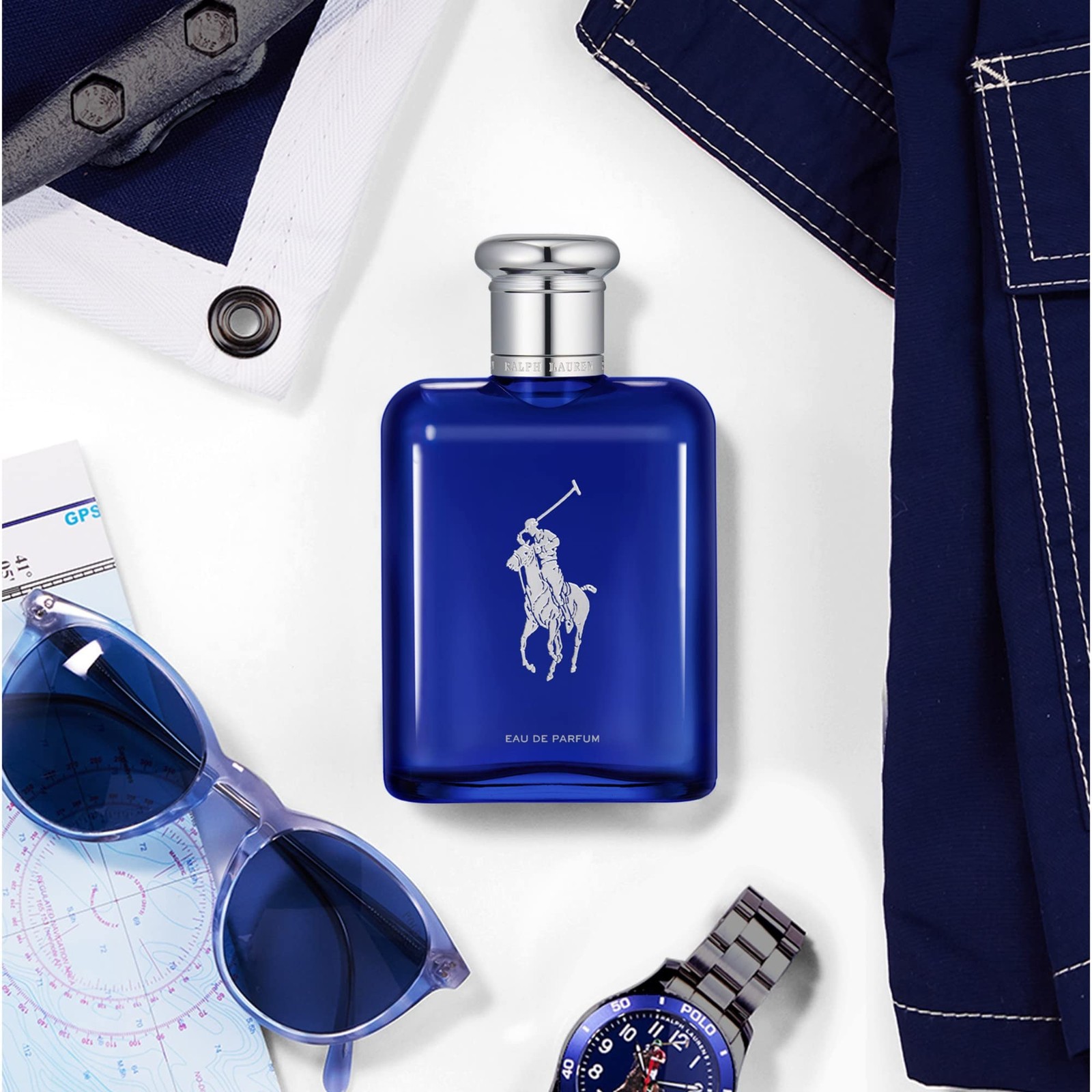 RALPH LAUREN FRAGRANCES Polo Blue – Eau de Parfum – Men’s Cologne – Aquatic & Fr