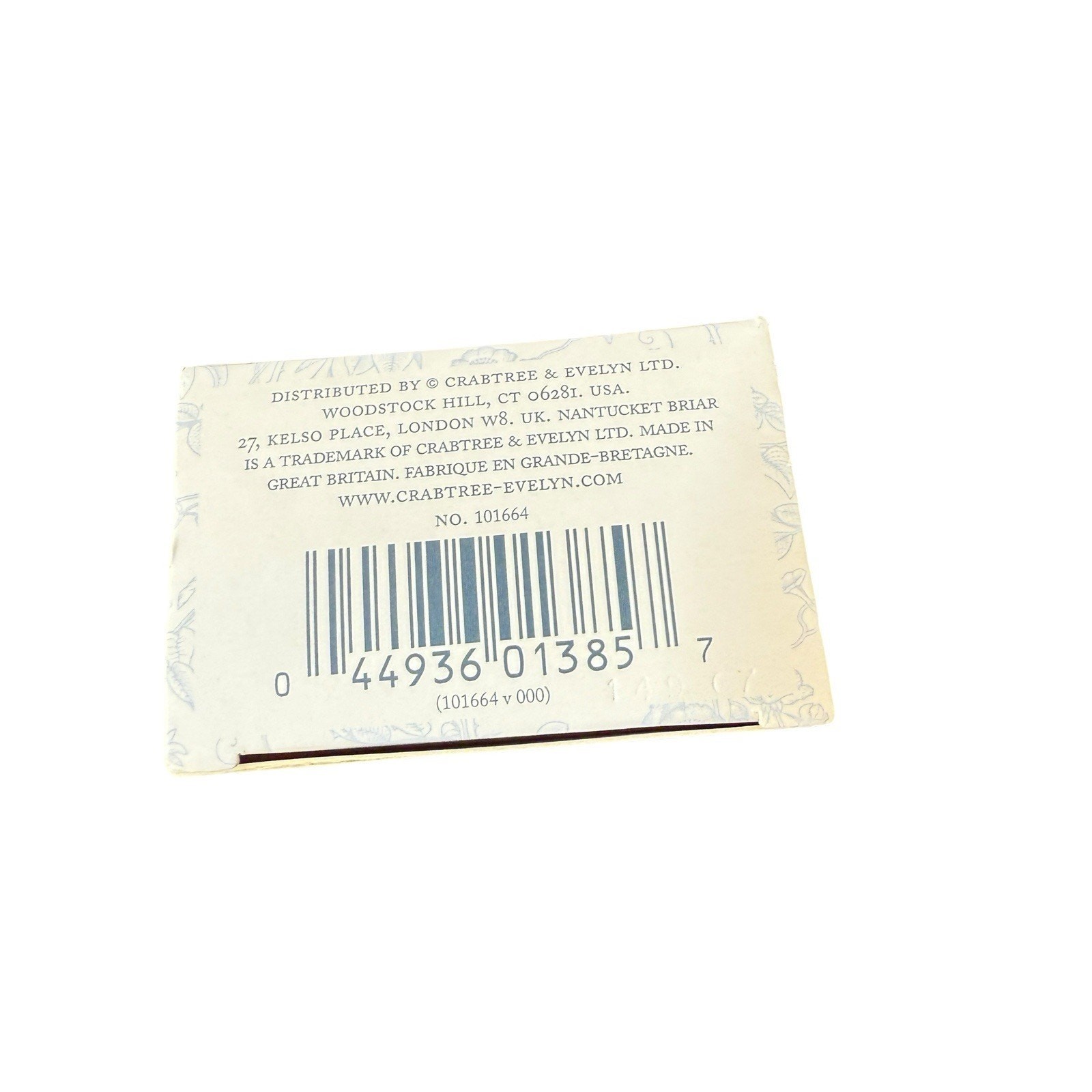 Crabtree & Evelyn Nantucket Briar Scented Soap 100g (Discontinued)