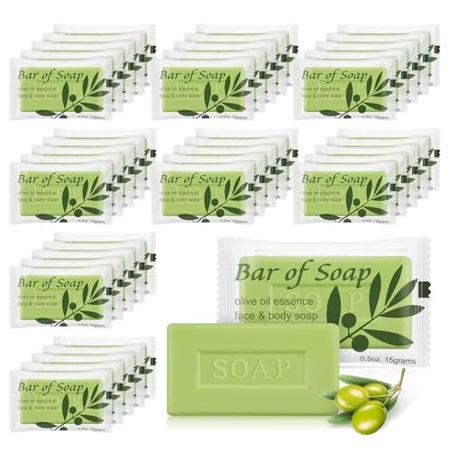 Bulk Bar Soap Travel Mini Soap Bars Bulk 0.5 1 Ounce (Pack of 30) olive oil