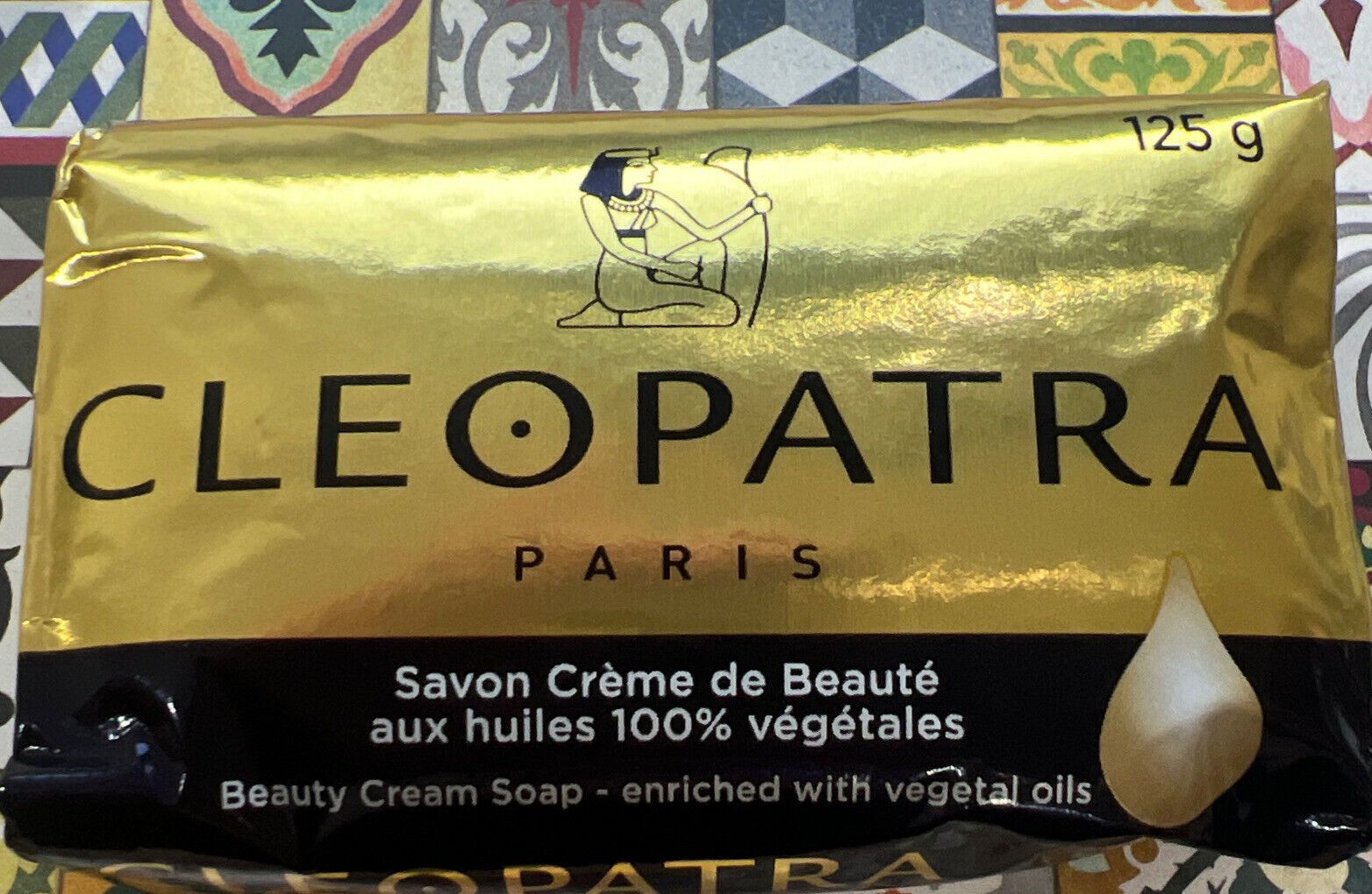 CLEOPATRA Creme ET Parfum Beauty Soap skin soft, smooth and supple 125g