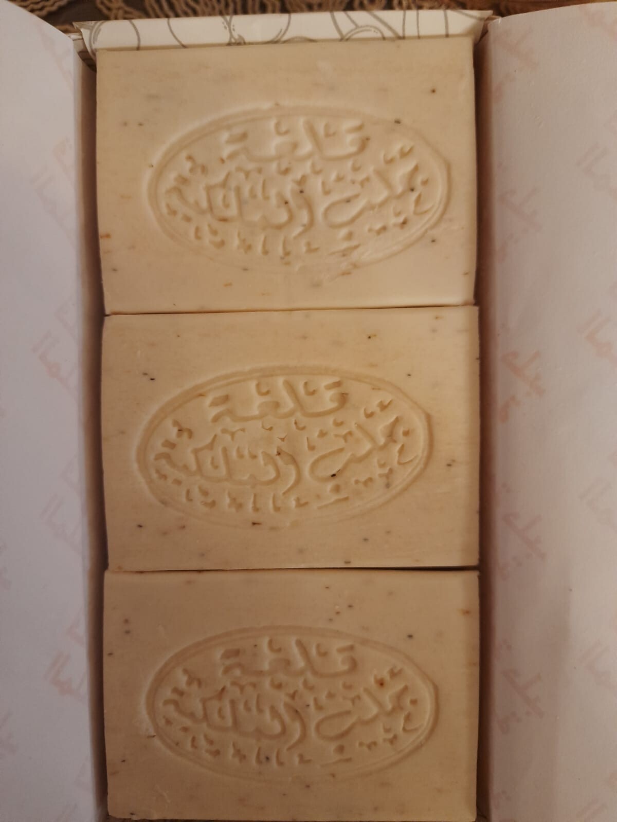 Natural olive oil soap, oriental fragrances and frankincense, handmade for body