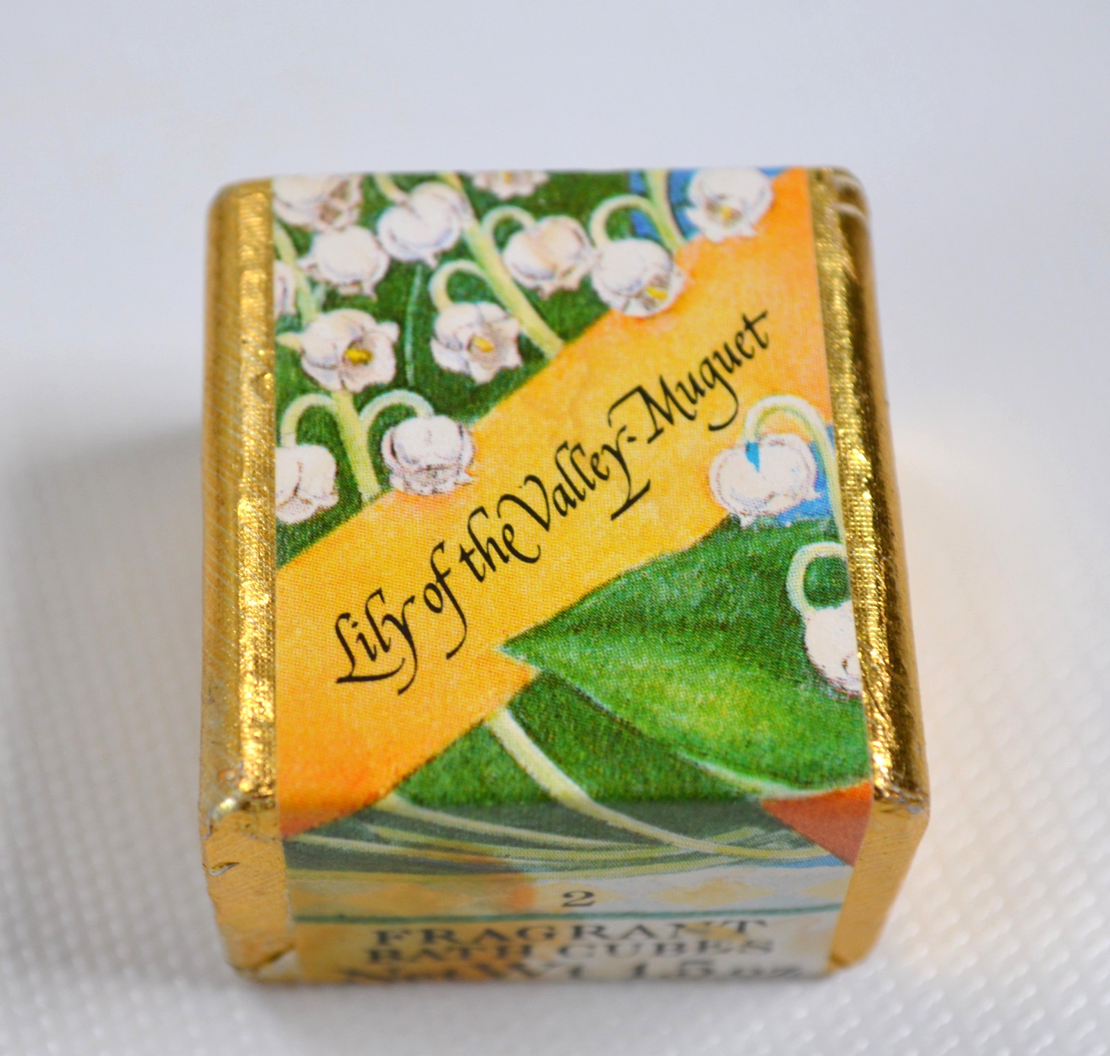 Misc Lot of 7 Fragrance Bath Cubes 45g/ 1.5 oz Sandalwood Lavender Rose Parfum