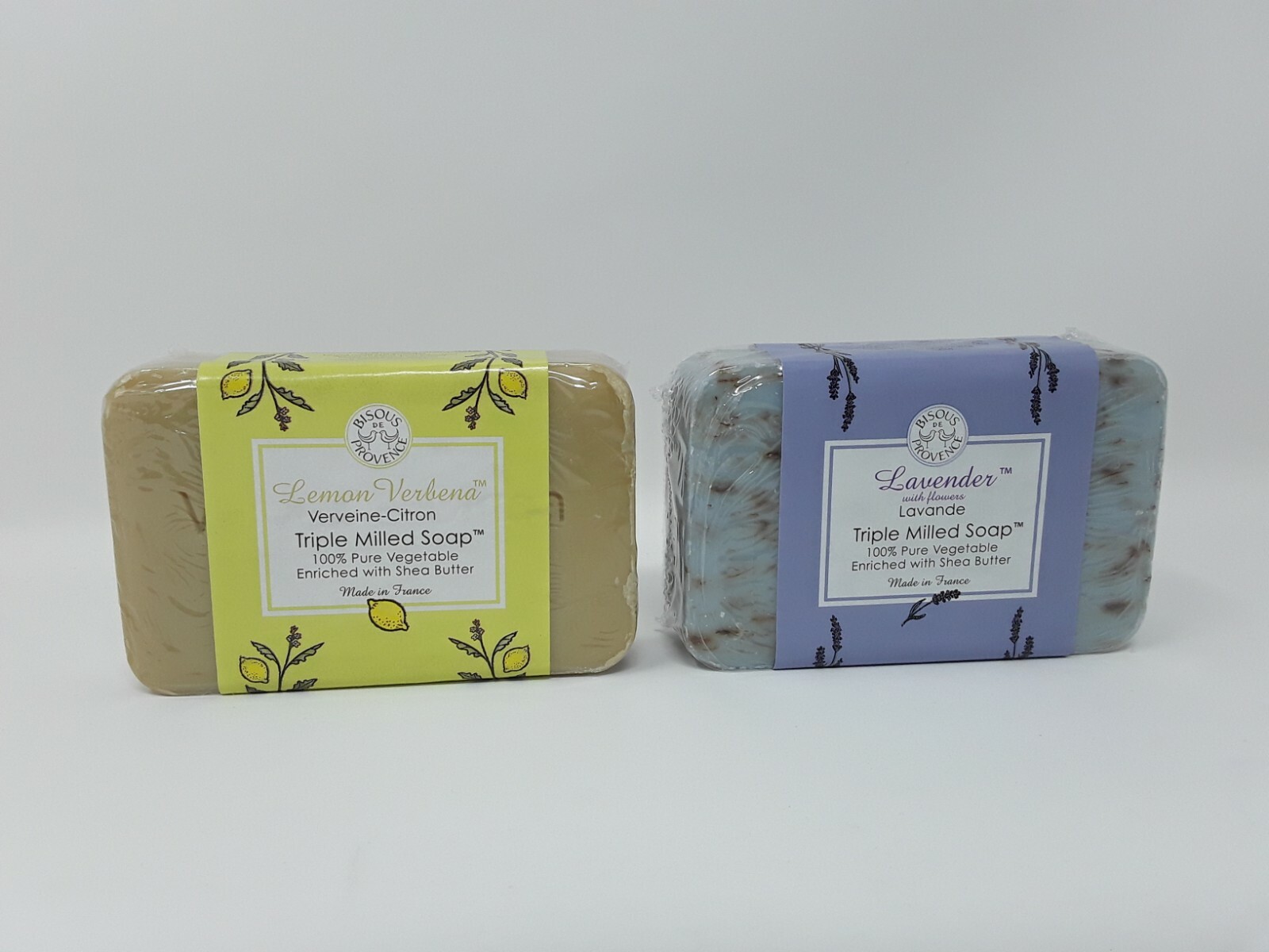 Trader Joes Lemon Verbena & Lavender Triple Milled Soap Pure Vegetable w Shea
