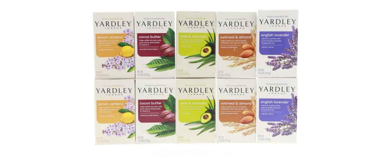 Pack De 10 Jabones De Bano Lavanda Avena Cacao Aloe Verbena