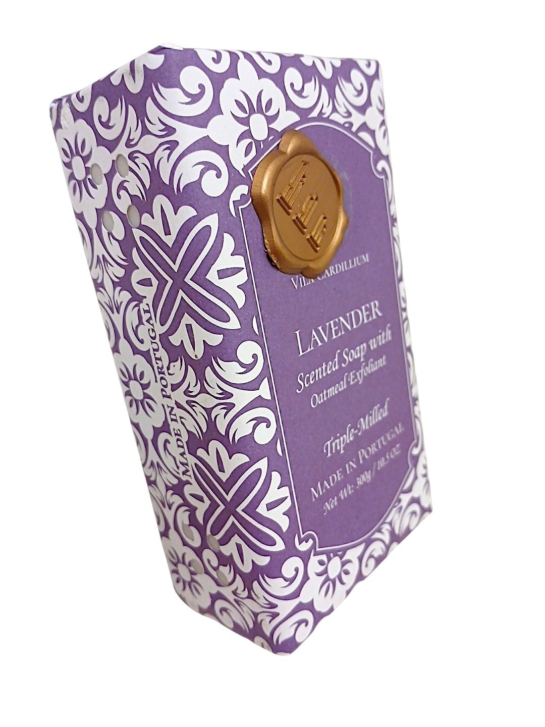 Vill Portugal Soap Bar Lavender Oatmeal Exfoliant Bath Body Hand Luxury Wrapped