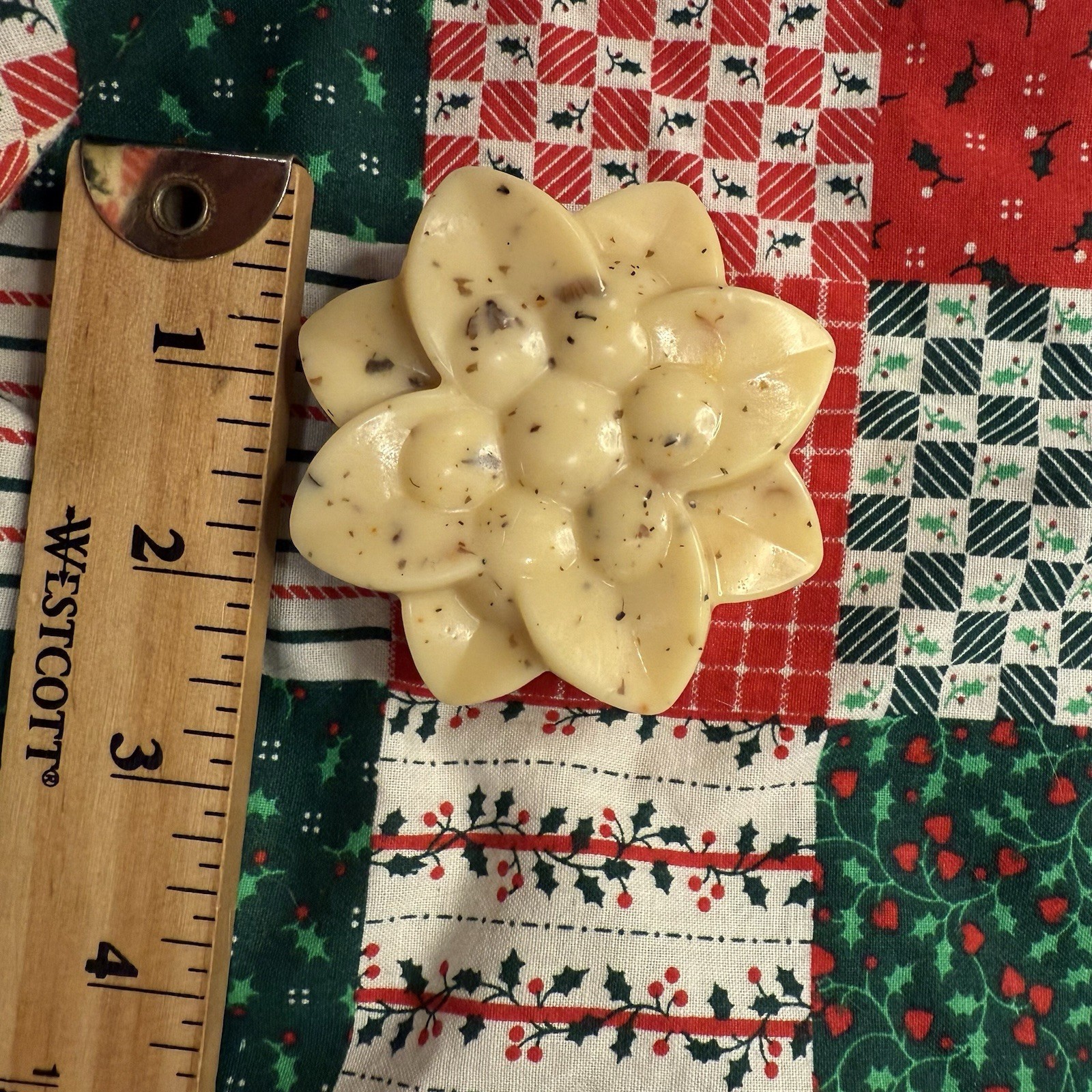 Handmade Goat Milk Soap Flower Lemongrass & Chrysanthemum Vegan Organic Natural