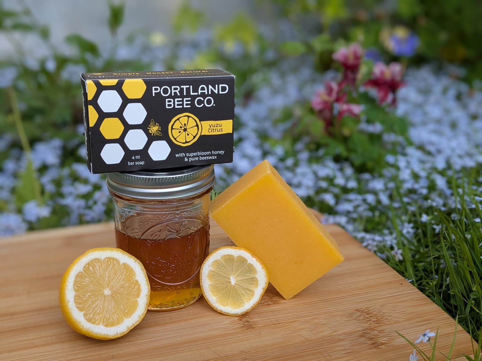 Portland Bee Co. All Natural Beeswax and Super Bloom Honey Bar Soap – Yuzu