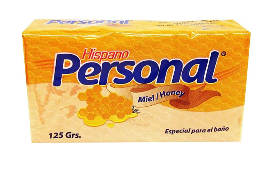 Hispano Personal Miel/Honey Bar Soap 125 Gram – Pack of 3