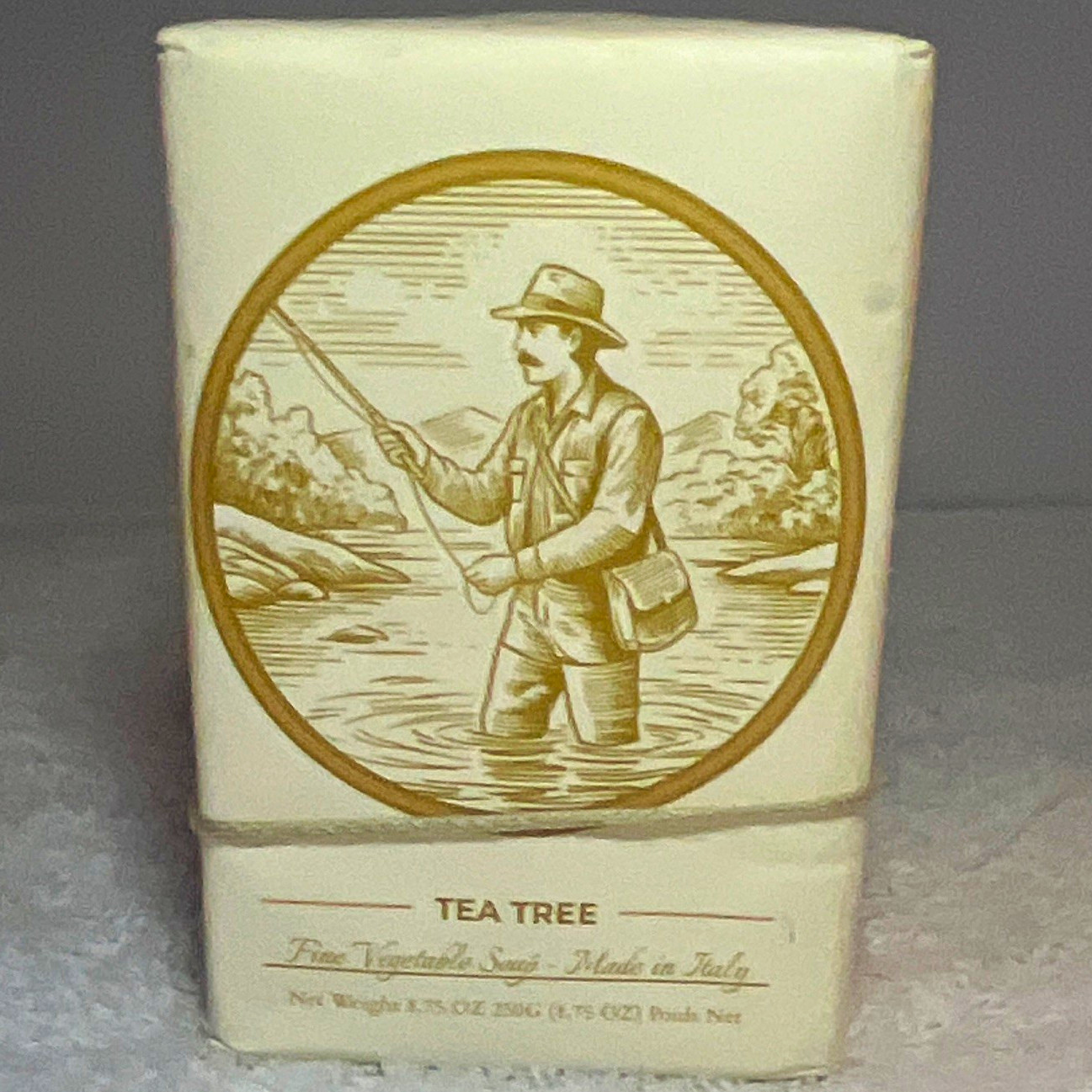 Tea Tree Oil Vegetable-Based Body & Hand Bar Soap Made in Italy 6.75 oz. $20 a p