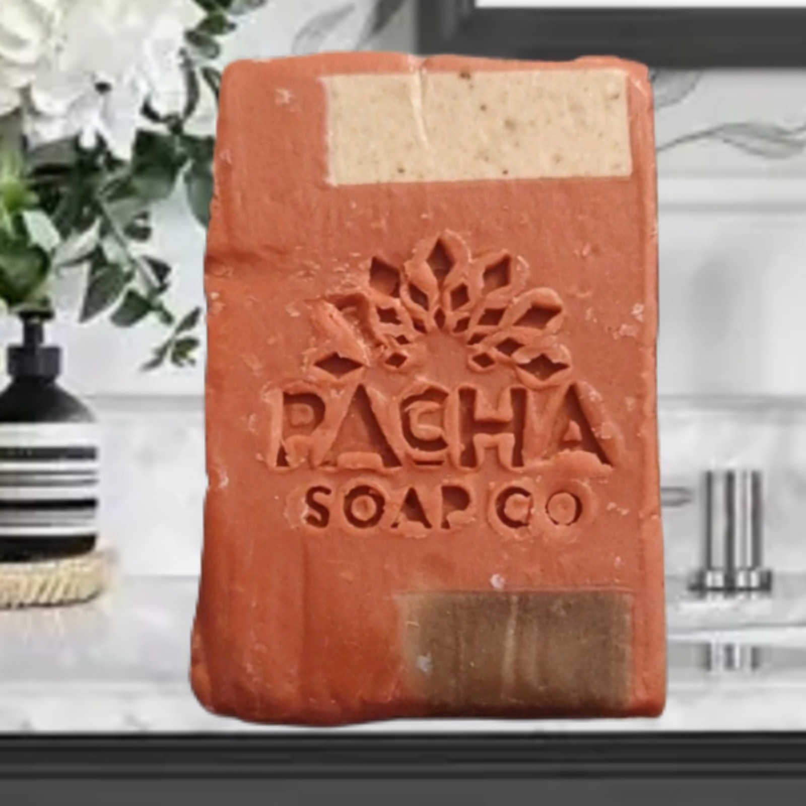 Pacha Soap Farmhouse Cider Holiday Bar Soap 4 oz Apple Cinnamon Clove Vegan
