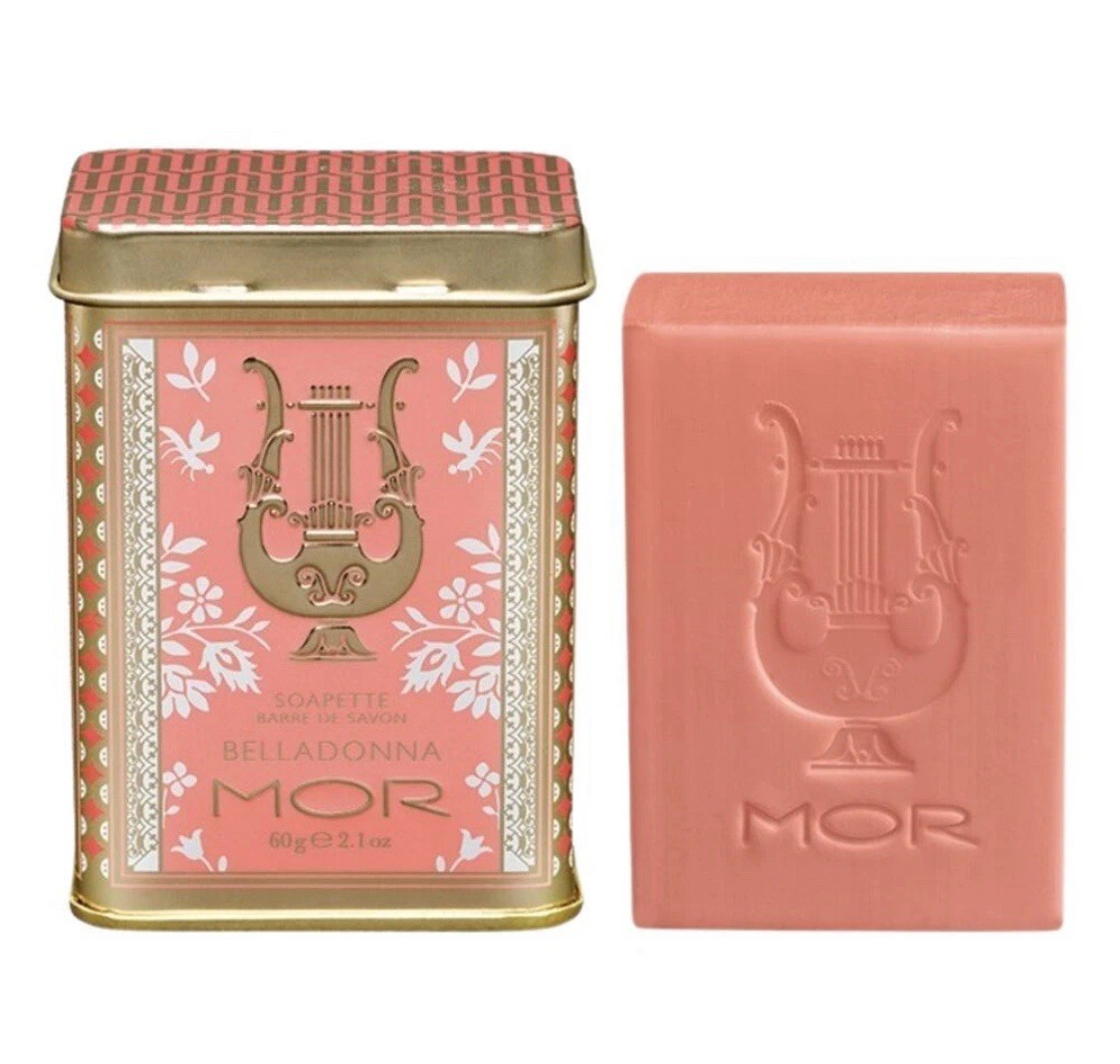 RARE Mor Belladonna Soapette 60g W/tin – Discontinued – Made in Australia