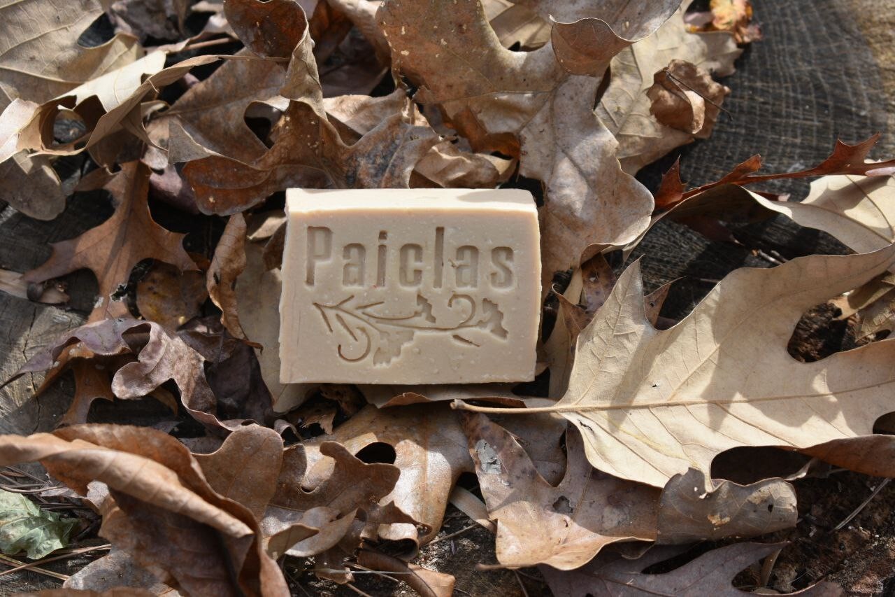 Handmade natural Soap, Green Clay and Rosemary essential oil Set Of 3 Bars.