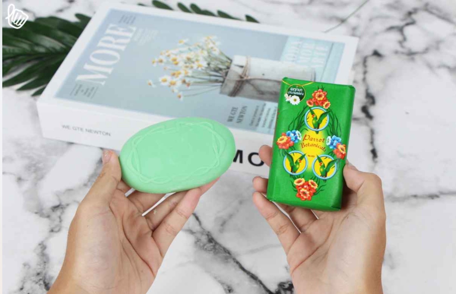 The best Thai Herbal Soap Parrot Botanical Bath Body Skin 105 gx4