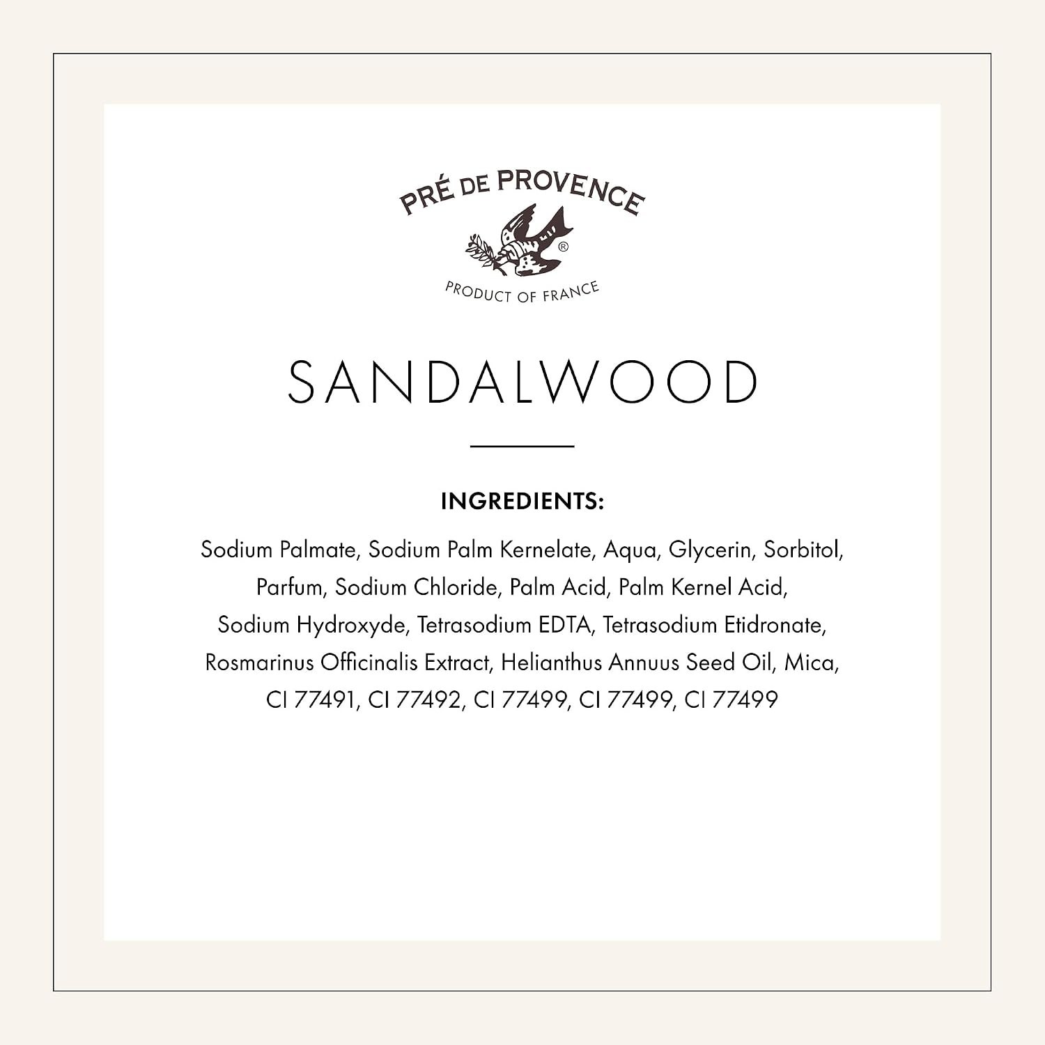 Hydrating Sandalwood Soap Bar with Shea Butter – 8.8 Ounce Artisanal Craft