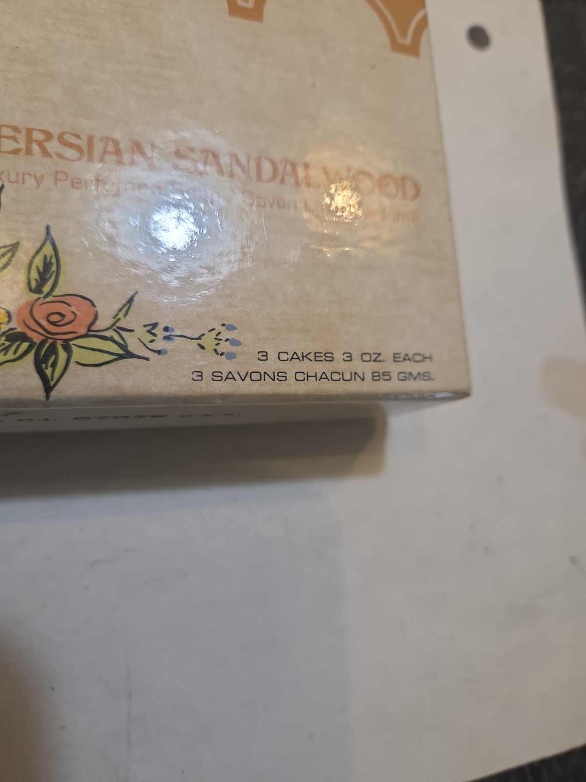 Vintage Ben Rickert Persian Sandalwood Soap 3 3oz Cakes New In Box