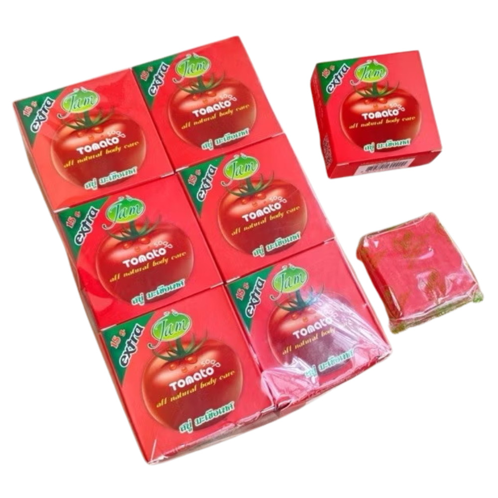 Tomato Jam Soap Tomato Soap New Spacial Formular 65g x 12 Bars Reduce dark spots
