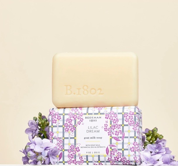 Beekman 1802 Bar Soap LILAC DREAM 9.0 oz Brand New FREE SHIPPING