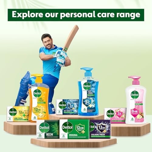 Dettol Original Bathing Soap Bar 100g Pack of 4 Germ Protection Skin Care FS
