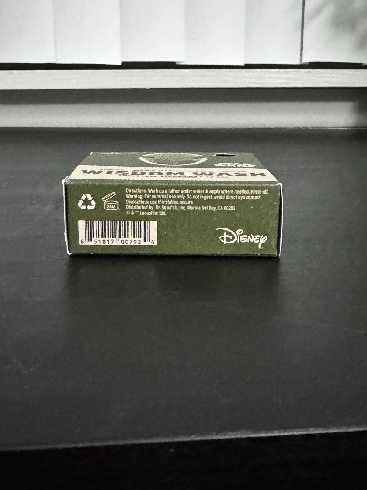 Dr. Squatch x Star Wars Limited Edition Soap Bar 5 Oz Wisdom Wash Yoda