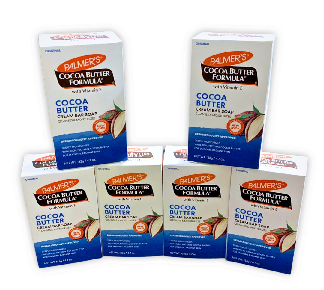 Palmer’s Cocoa Butter Formula with Vitamin E Cream Bar Soap 4.7 oz (6 Pack)