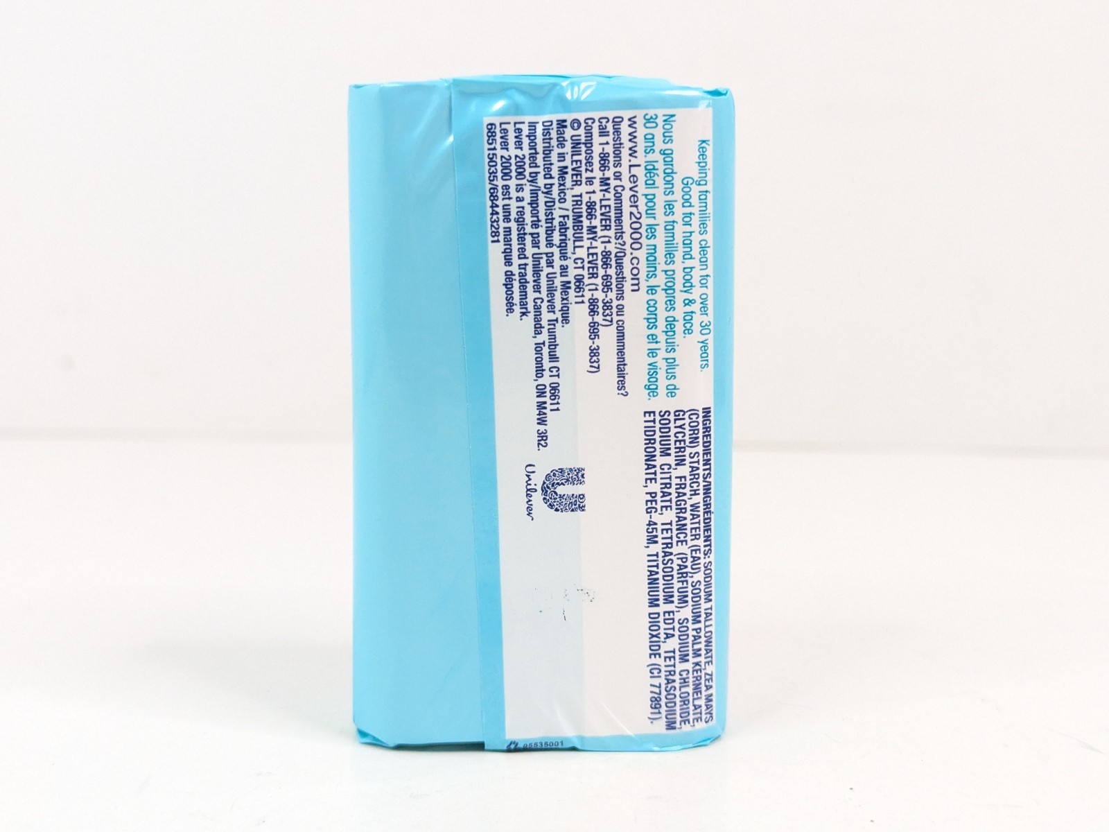 LEVER 2000 Original Soap Bar 4oz 113 grams New