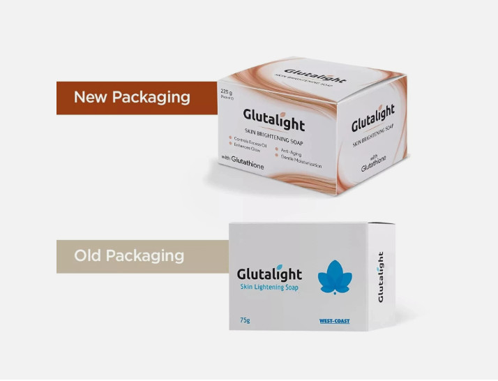 Glutalight Skin Brightening Soap For All Skin Types 75gm Each( Pack Of 3)