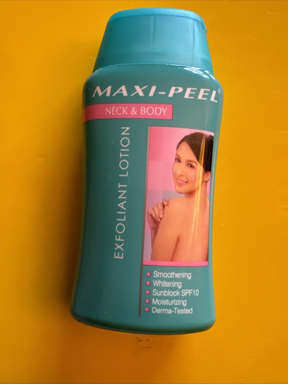 1- Maxi-Peel Micro Exfoliant soap 90g w/ Maxi-Peel Neck & Body Exfoliant Lotion