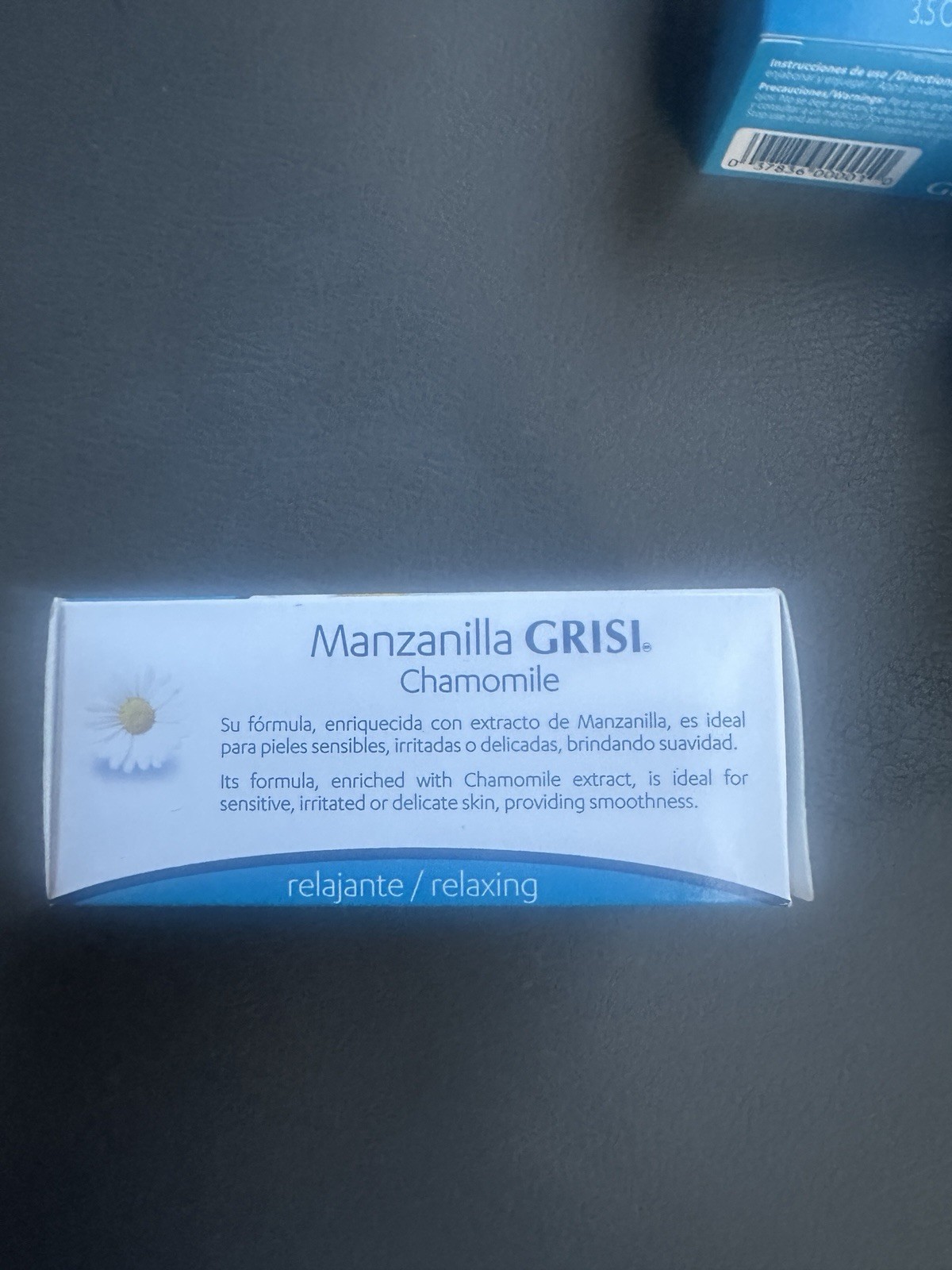4 Grisi Chamomile Relaxing Soap Bar Jabon Relajante Manzanilla 3.5