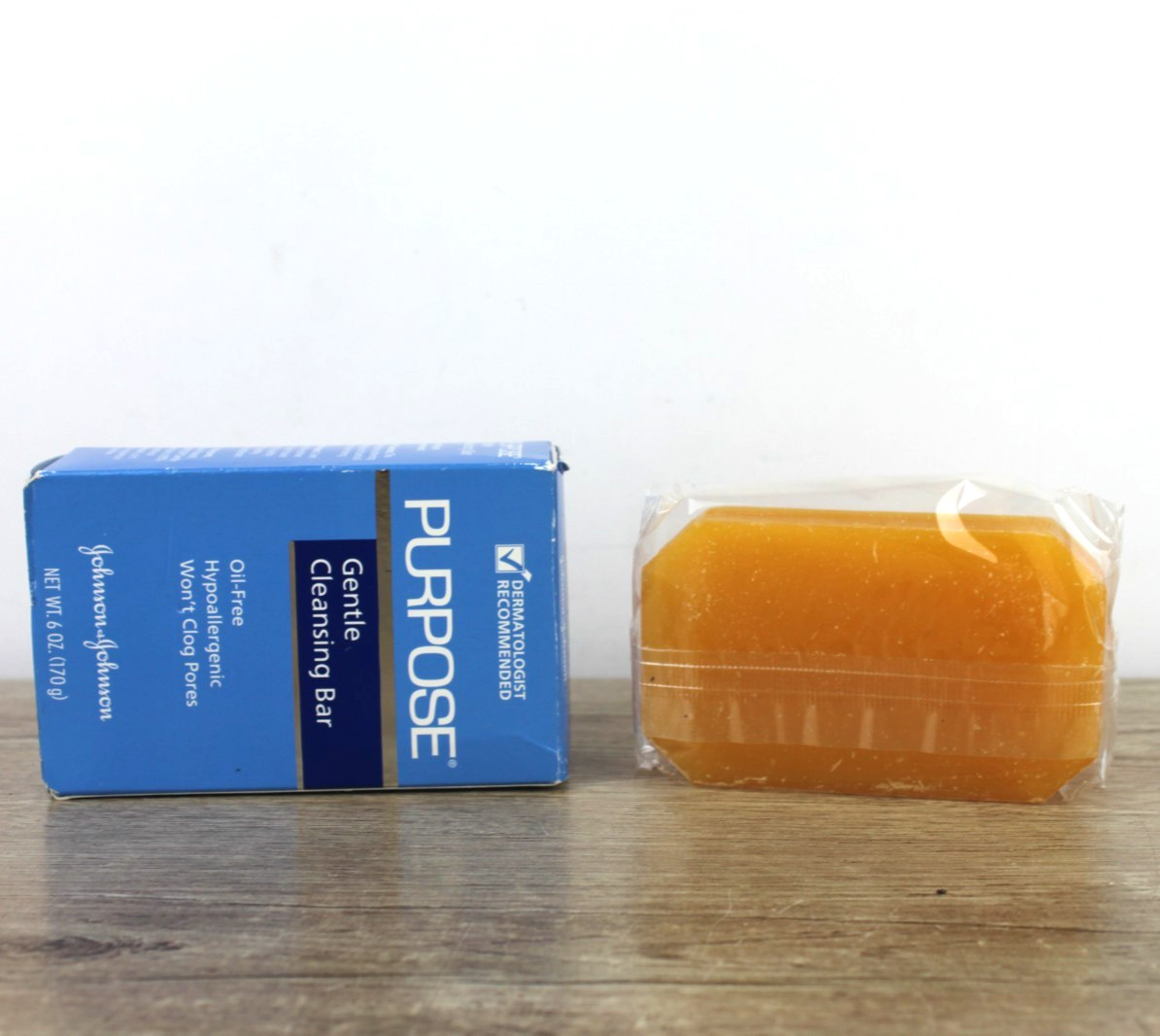 Vintage 2005 PURPOSE Gentle Cleansing Bar Soap Sensitive Skin Large Size 6oz