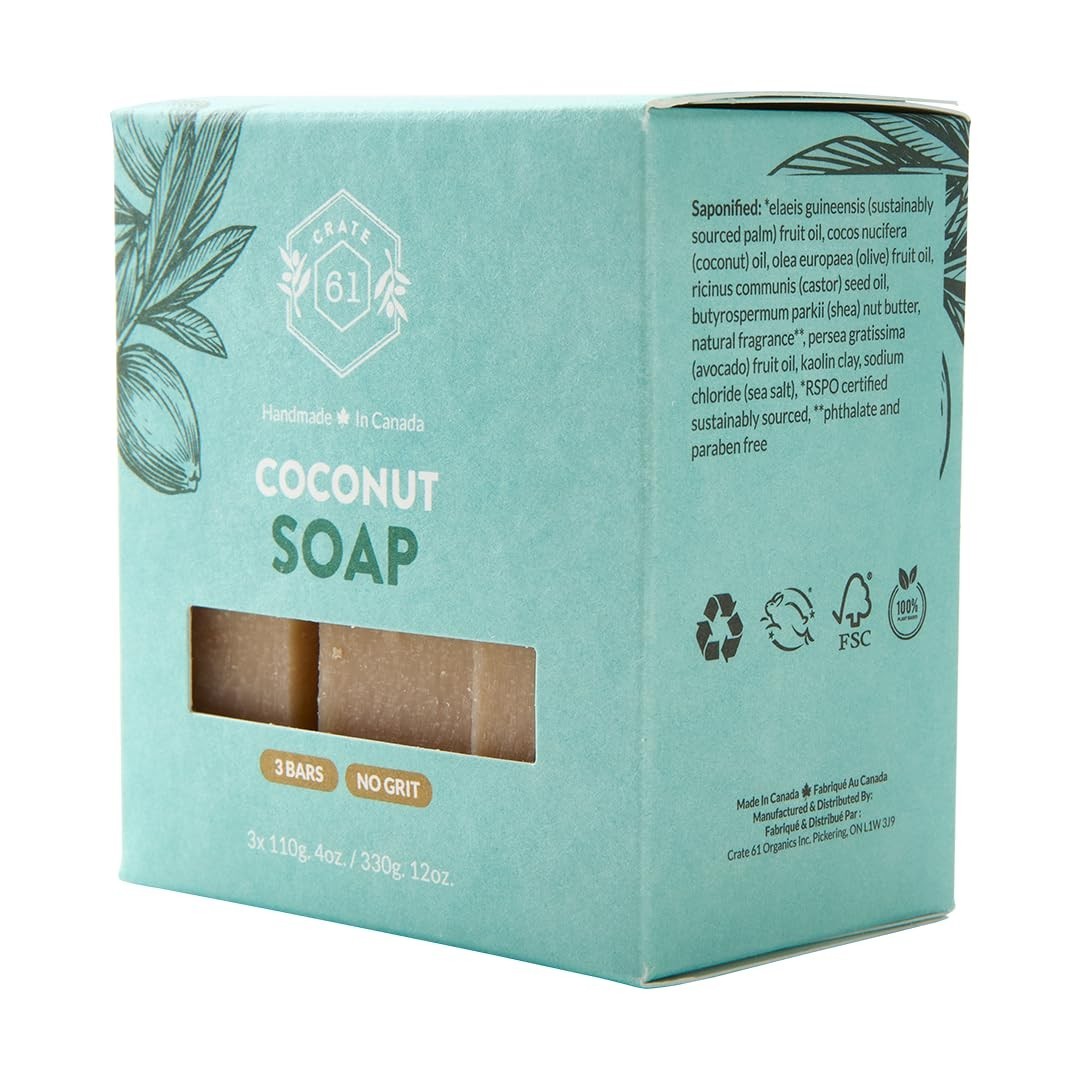 Handmade Natural Bar Soap Cold Pressed For Face And Body, With Essential Oi…
