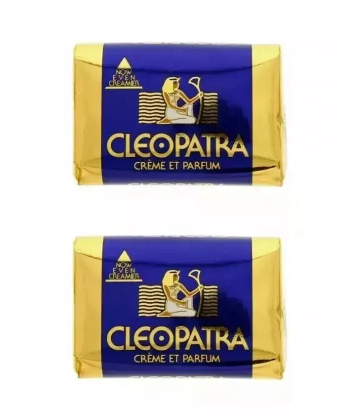 CLEOPATRA Creme ET Parfum Beauty Soap (2 Pack ) skin soft smooth and supple 120g