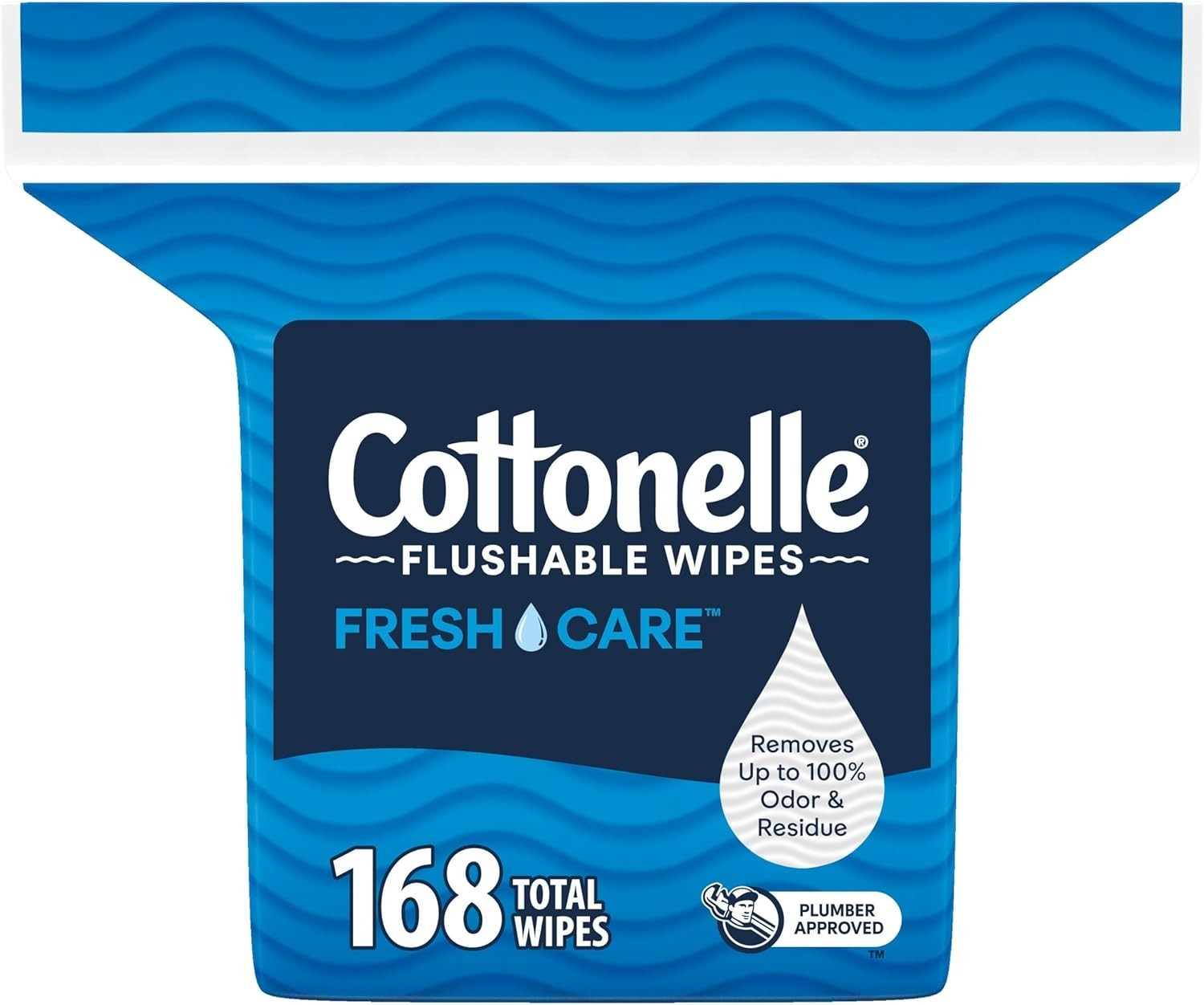Cottonelle Fresh Care Flushable Wet Wipes, 1 Resealable Bag