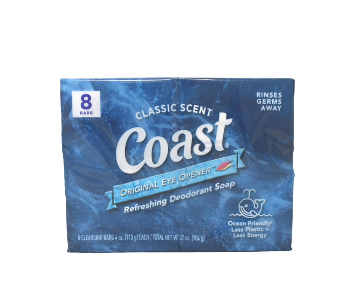 4 Pack Deodorant Bar Soap 32 Bars Classic Scent All Skin Types 3.2oz