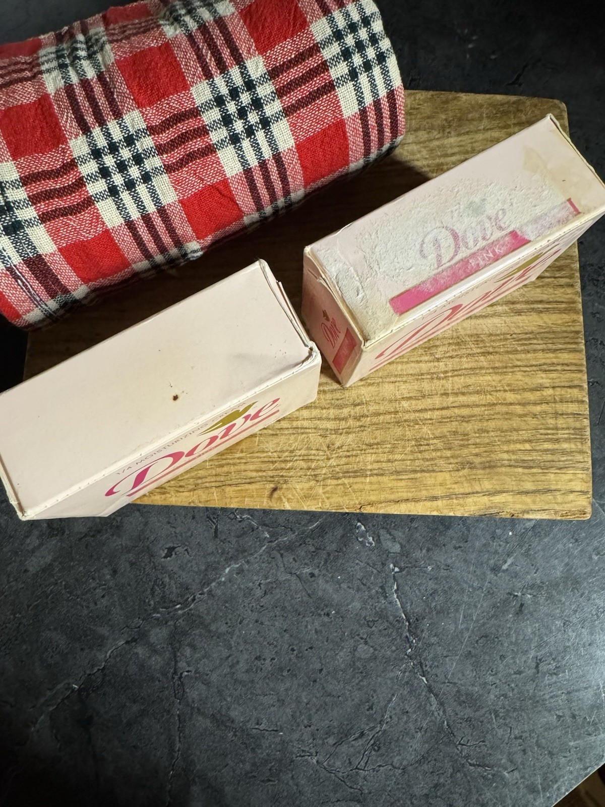 Dove Beauty Bar Soap Pink 1/4 Moisturizing Cream Lot of 2 4.75 oz Sealed