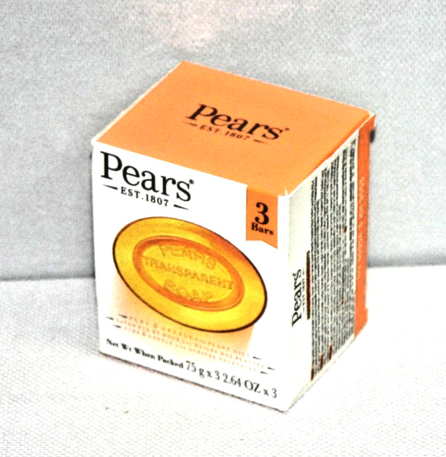 Pears Original Glycerin Soap Bar Gentle Glow 98% Pure Glycerin Soap (75gms x 12)